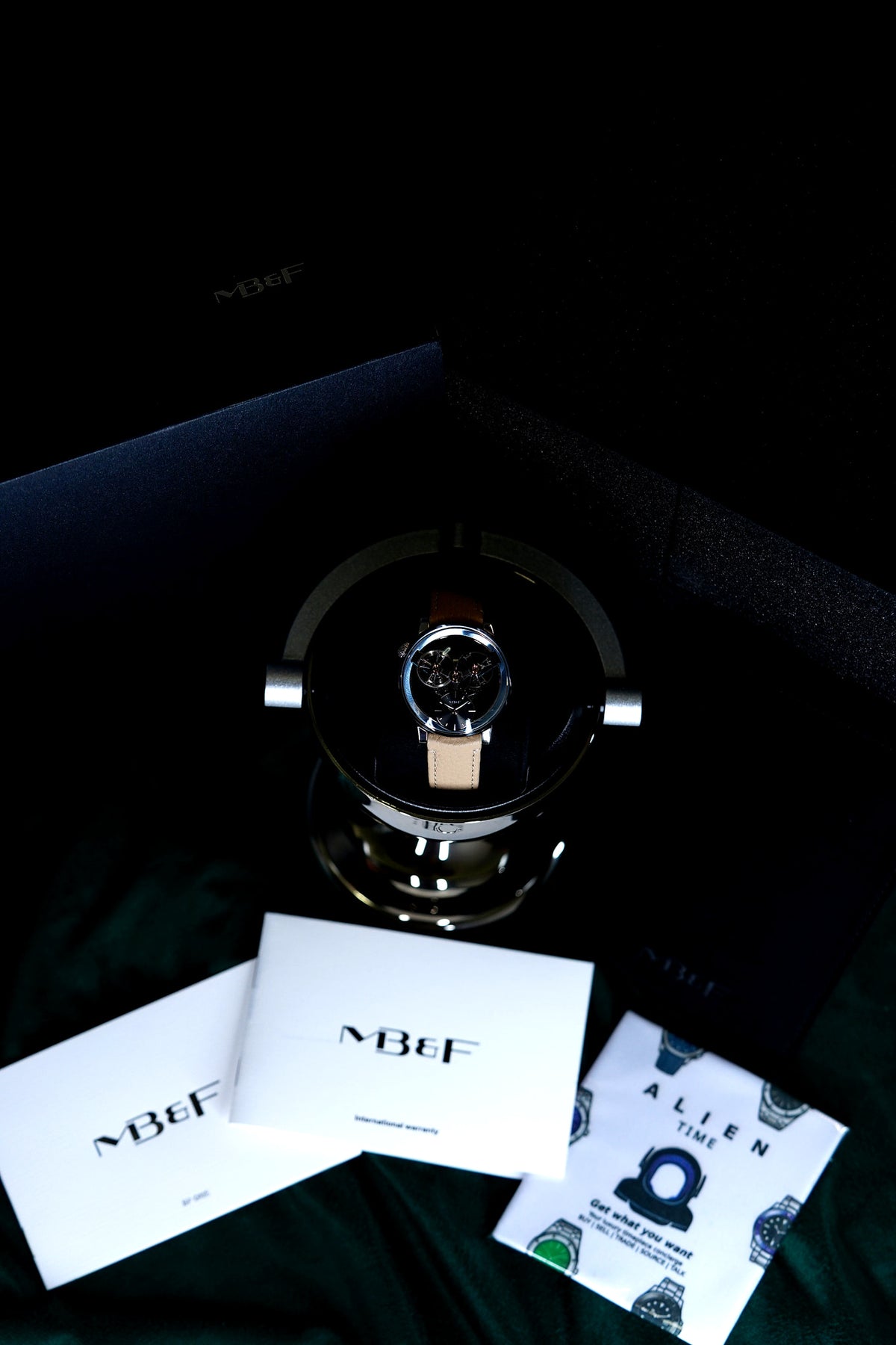 MB&F | Reference SP1.PL.BU | A 950 Platinum Manual-Winding Wristwatch