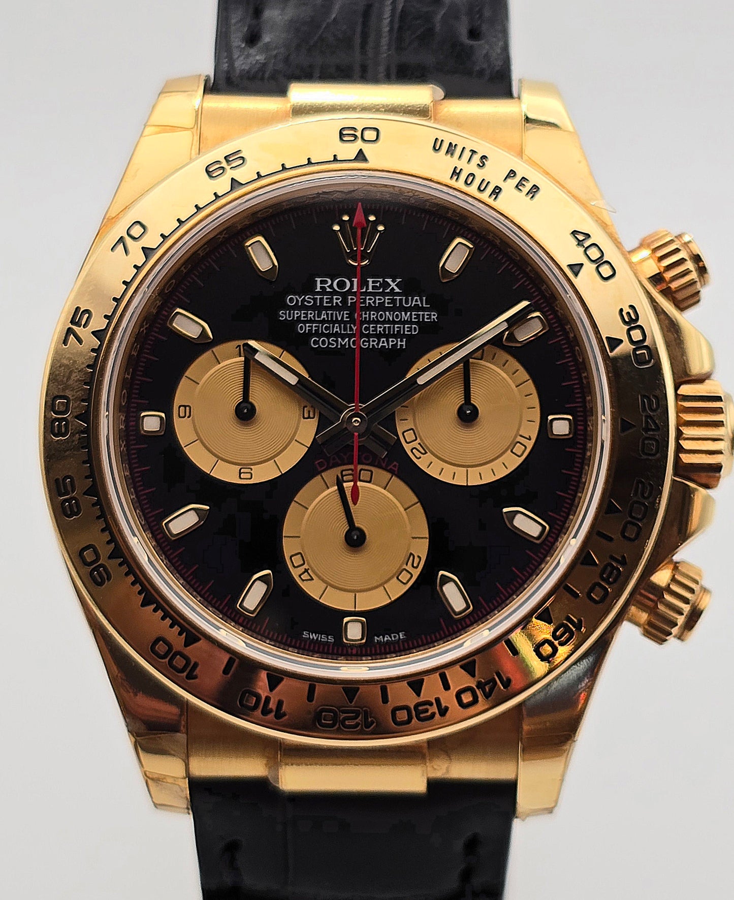 Rolex Cosmograph Daytona 116518 "Paul Newman" Black Dial