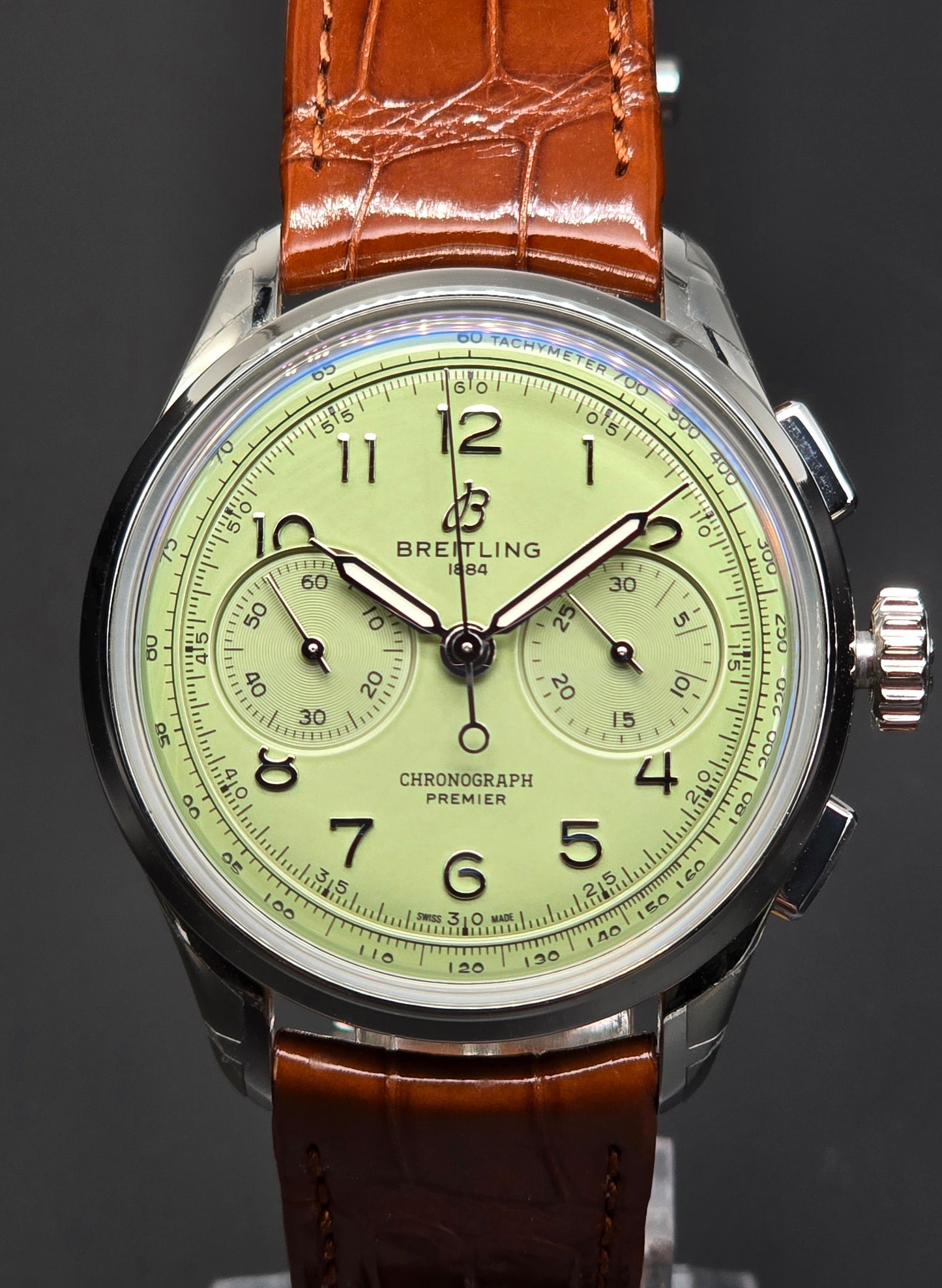 Breitling Premier B09 Chronograph AB0930 'Pistachio Dial' 40MM