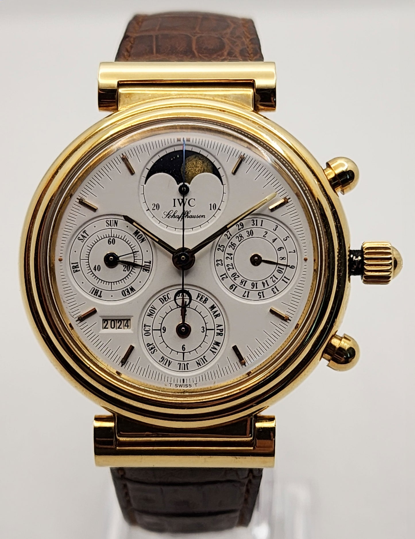 IWC Da Vinci Perpetual Calendar IW3750 Full Set, International Watch Co. "Time Capsule"