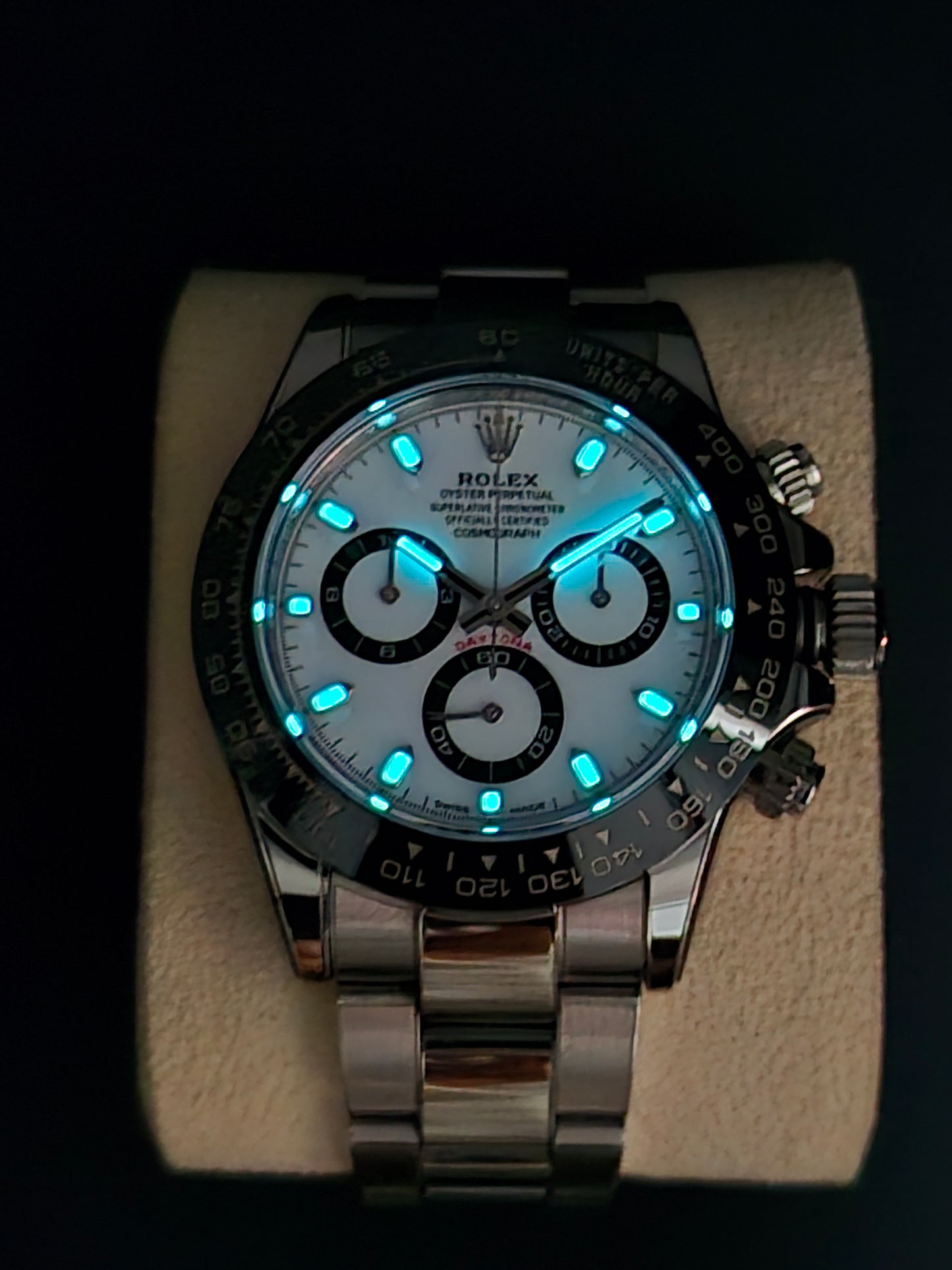 Rolex Cosmograph Daytona 116500LN "Panda" White Dial