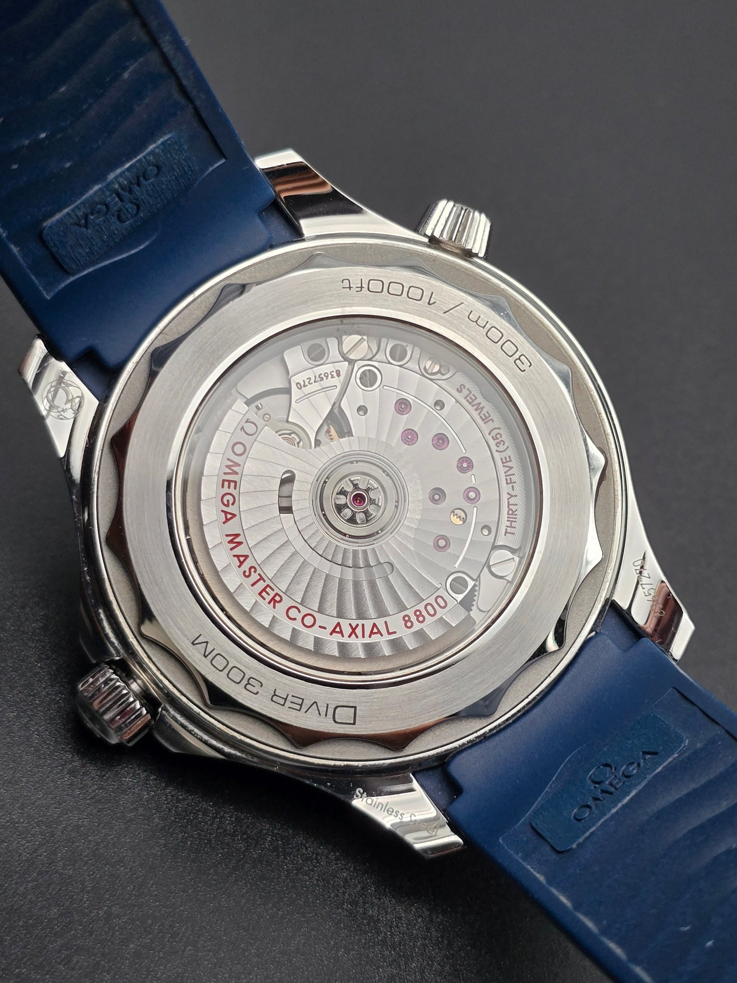 Omega Seamaster Diver 300M 210.32.42.20.03.001 Wave Dial