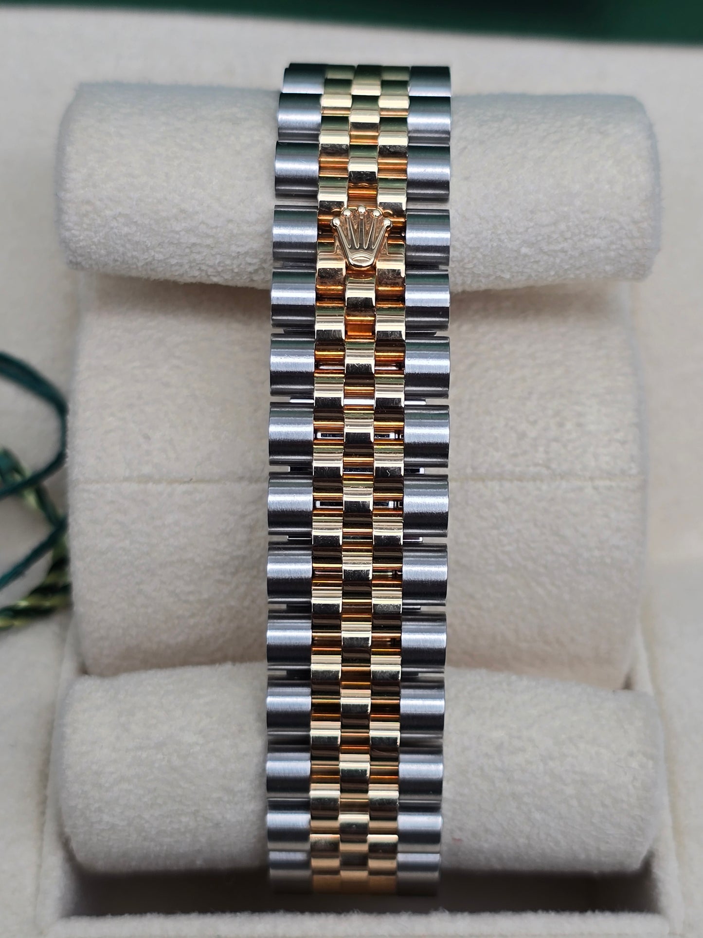 ROLEX DATEJUST 278273 - 31MM BROWN DIAMOND DIAL IN YELLOW ROLESOR
