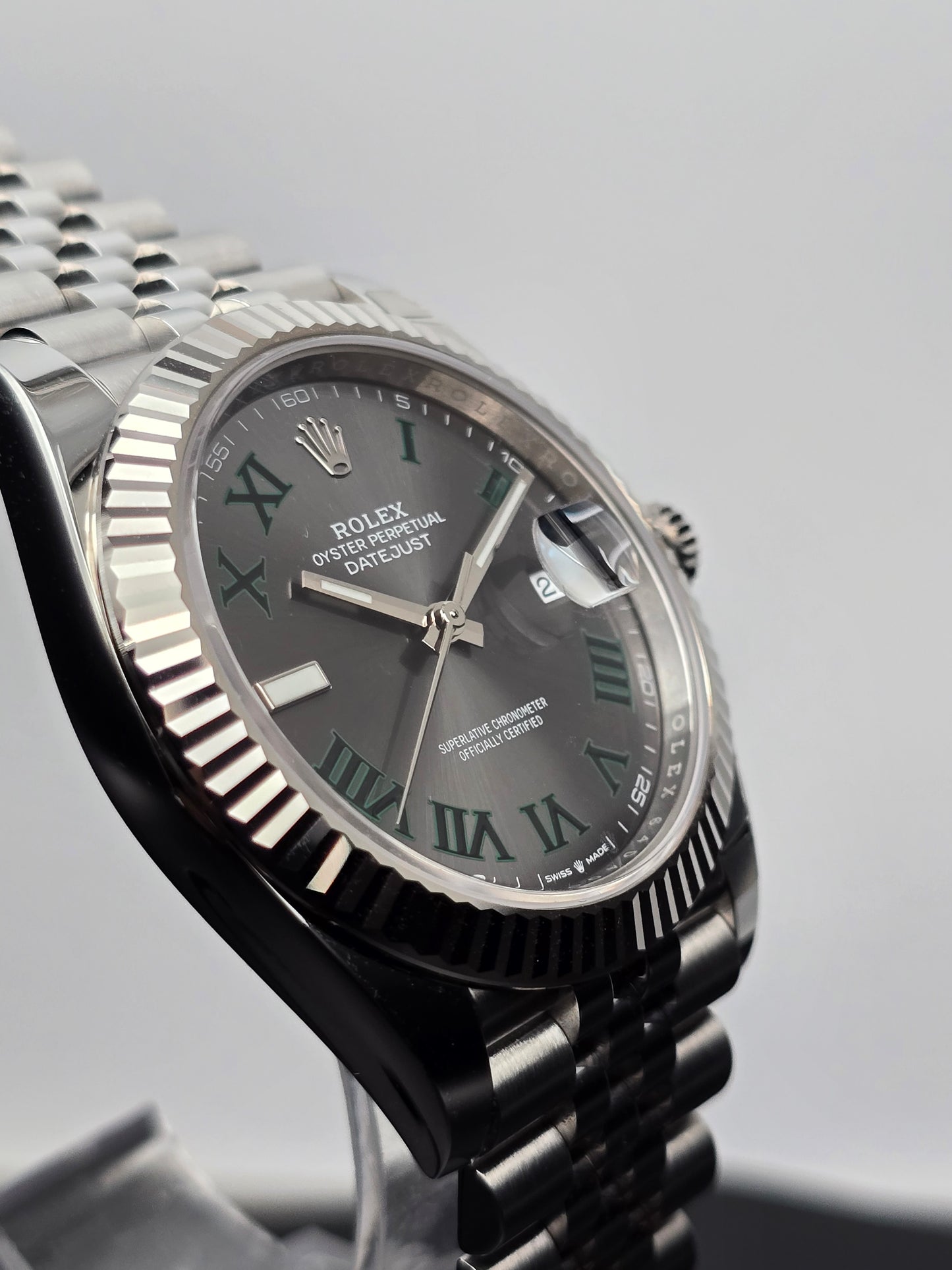Rolex Datejust 41mm Jubilee 126334 Wimbledon Dial not daytona, datejust 2, datejust ii, tudor, seadweller, skydweller