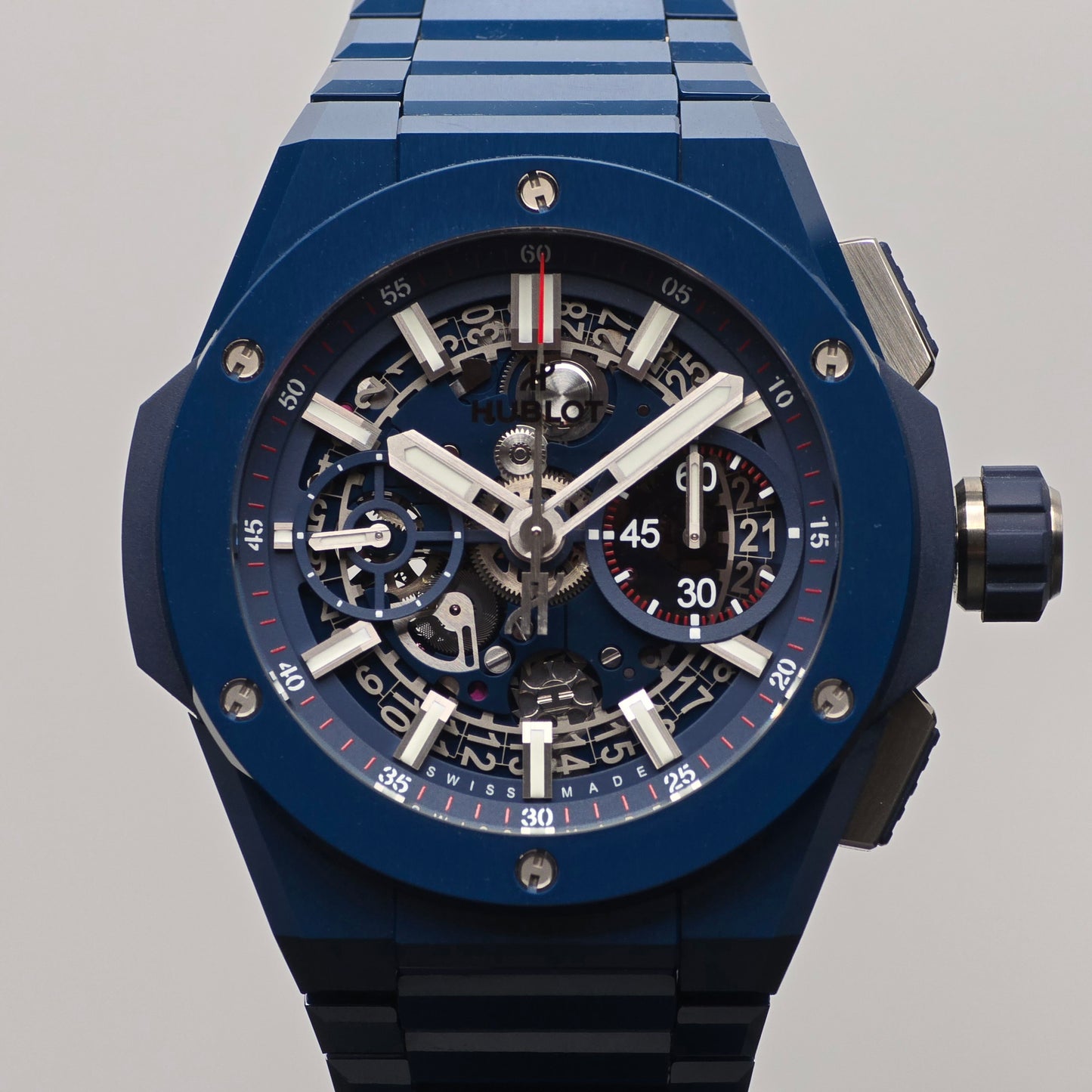 Hublot Big Bang Integrated Blue Ceramic 42mm 451.EX.5123.EX