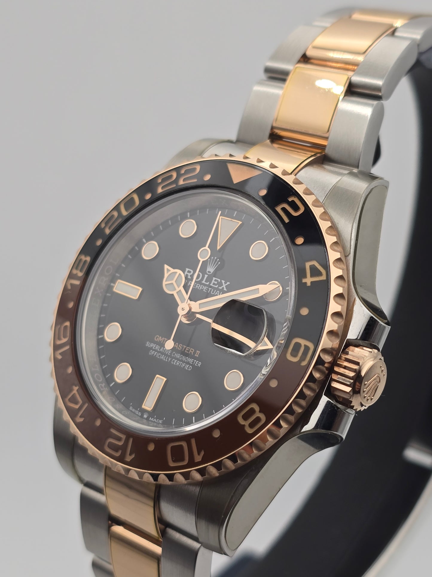 ROLEX GMT-MASTER II 126711CHNR "ROOT BEER" EVEROSE ROLESOR