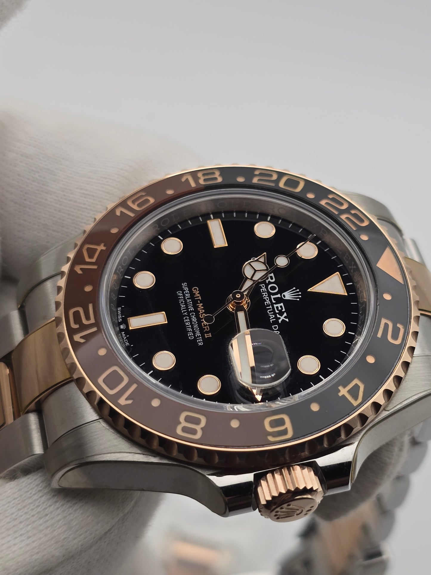 ROLEX GMT-MASTER II 126711CHNR "ROOT BEER" EVEROSE ROLESOR