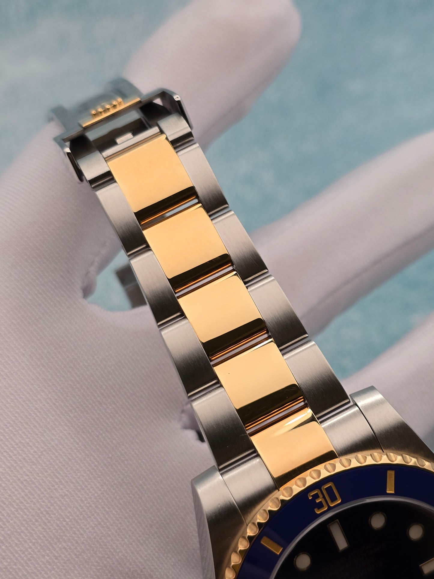 Rolex Submariner 116613LB 'Bluesy' Two-Tone