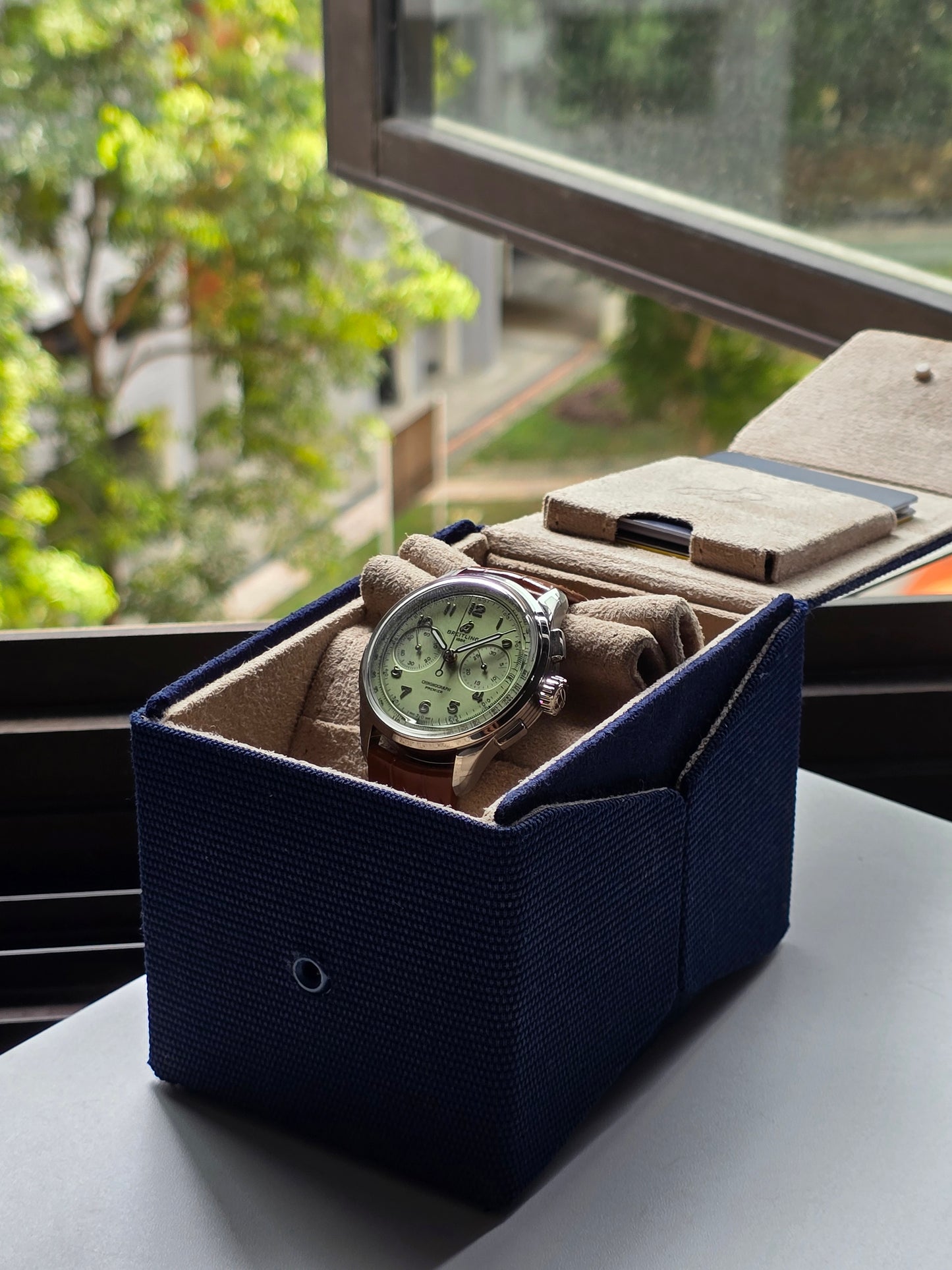 Breitling Premier B09 Chronograph AB0930 'Pistachio Dial' 40MM
