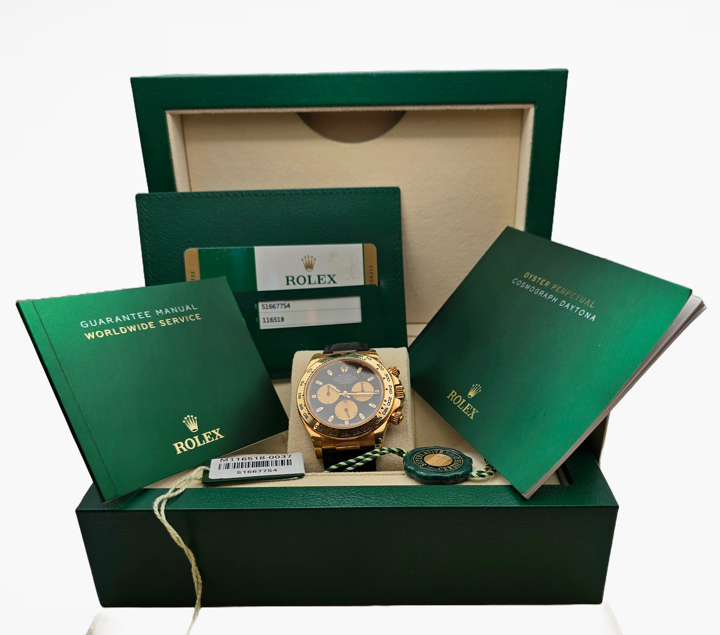 Rolex Cosmograph Daytona 116518 "Paul Newman" Black Dial
