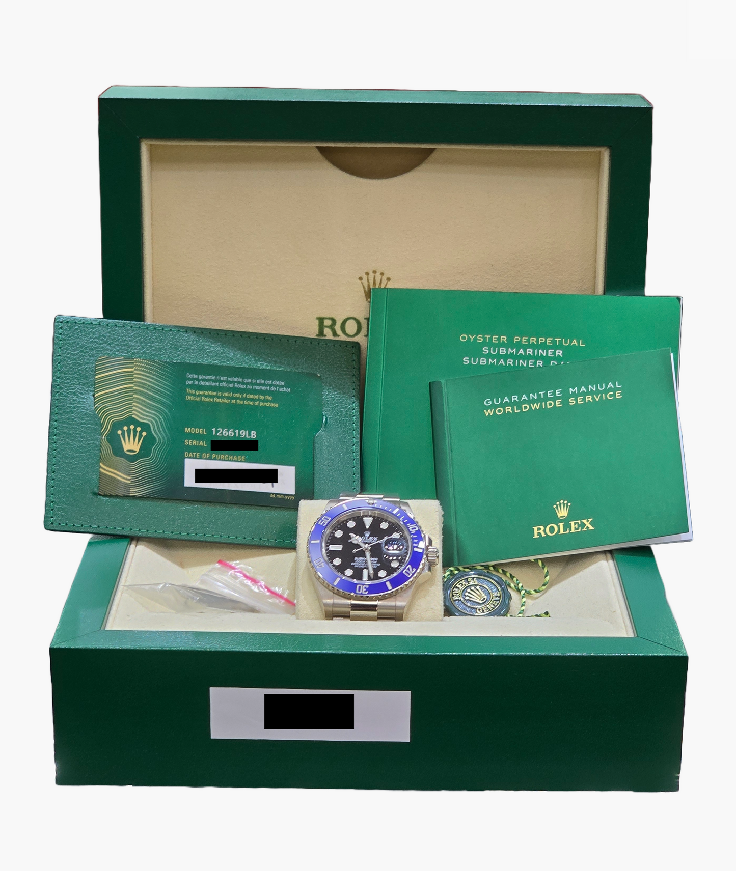 Rolex Submariner Date 126619LB "Cookie Monster" White Gold