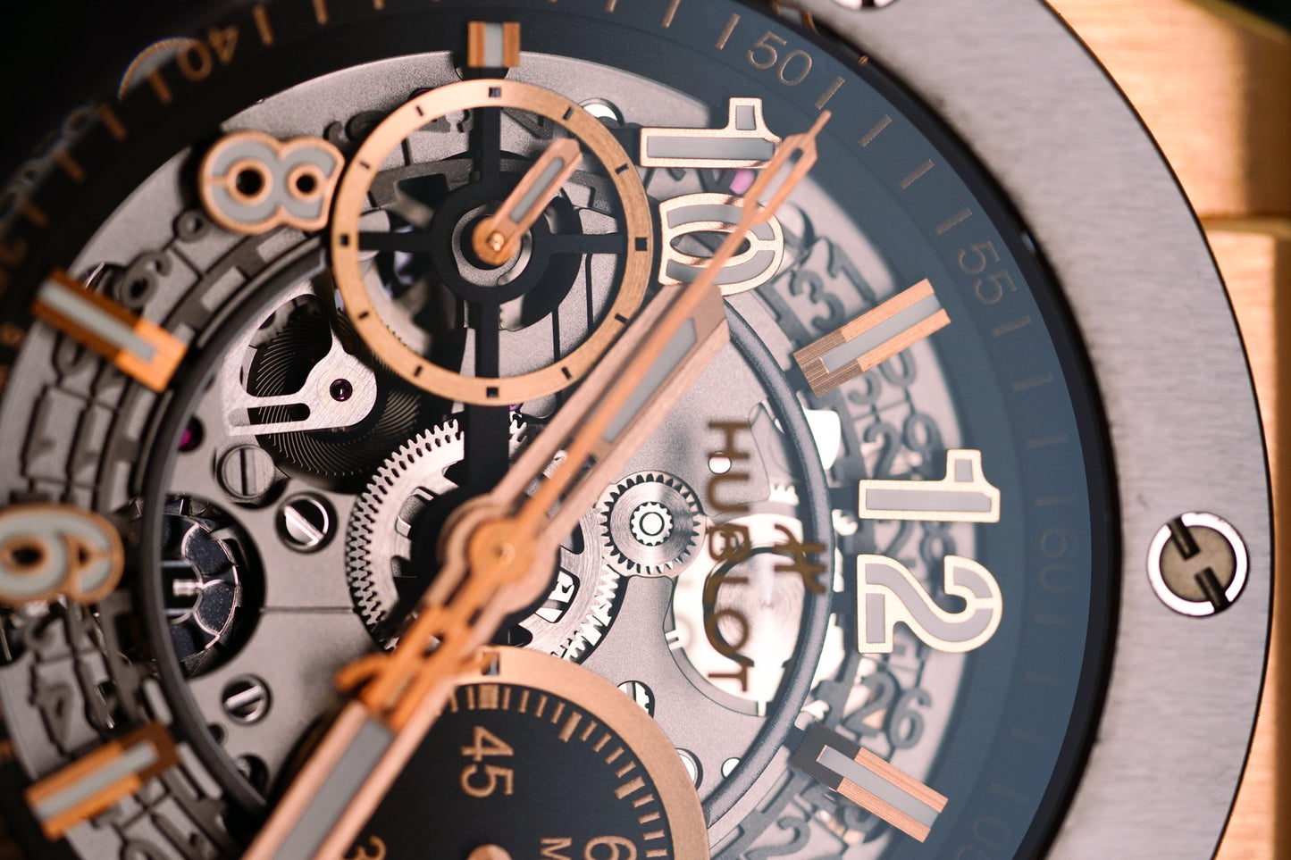 Hublot Big Bang Unico 421.OM.1180.RX King Gold 44mm Black Ceramic
