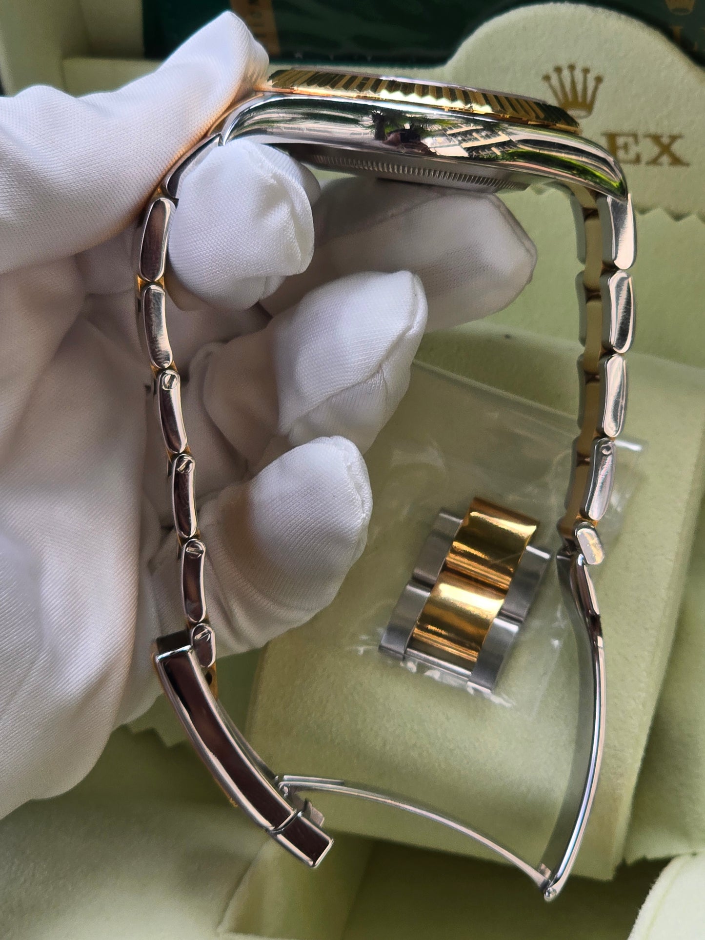 Rolex Datejust 116333 'Wimbledon' Two-Tone