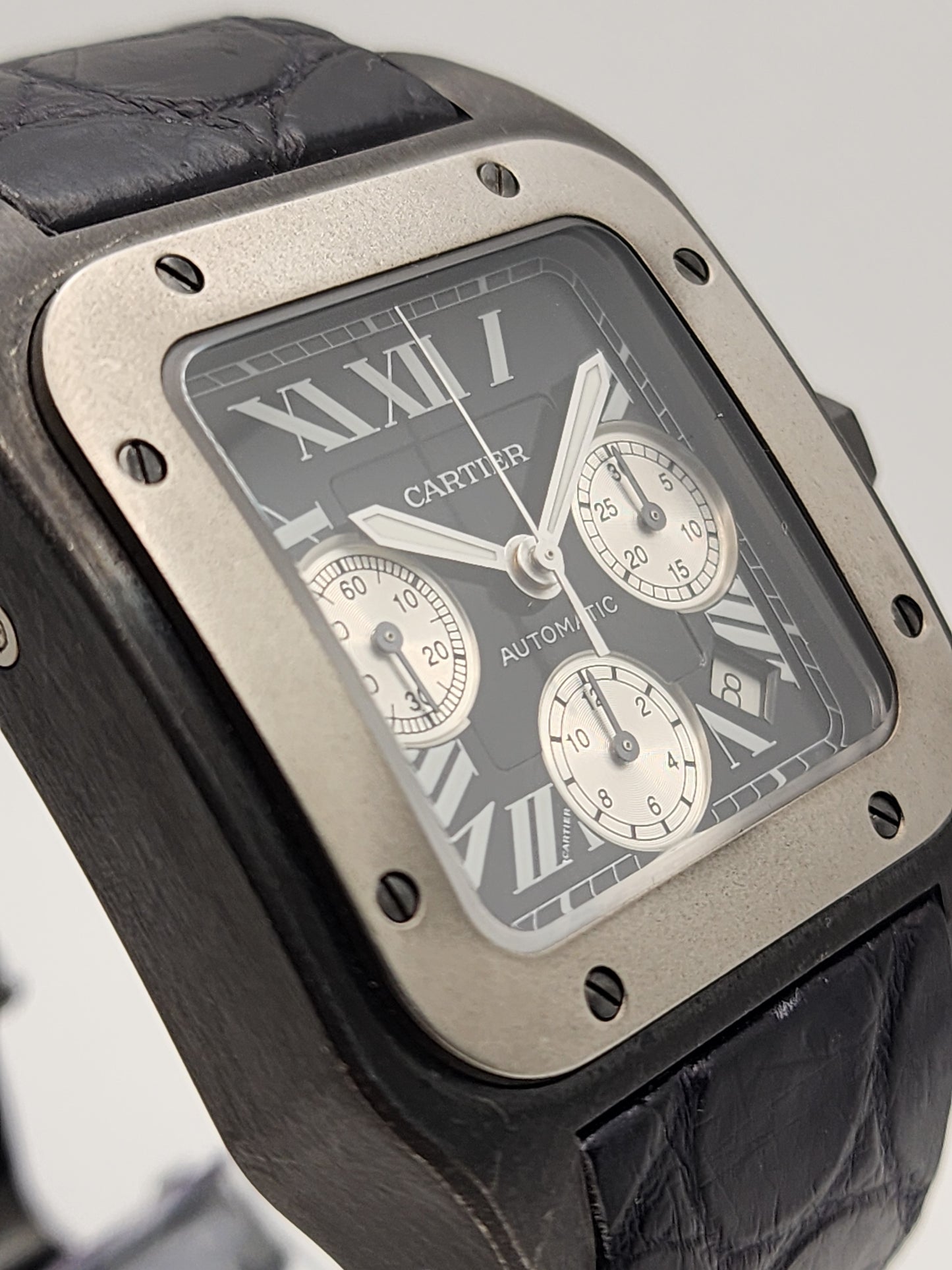 Cartier Santos XL 100 Chrono W2020004 'Oversized Chronograph'