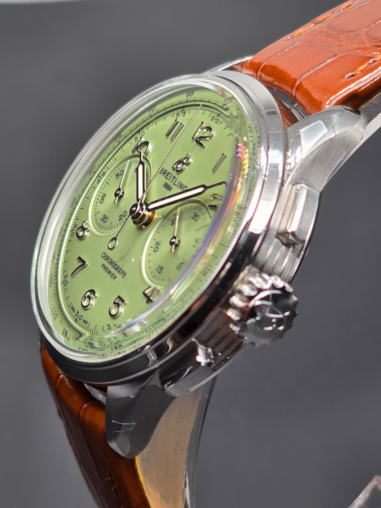 Breitling Premier B09 Chronograph AB0930 'Pistachio Dial' 40MM