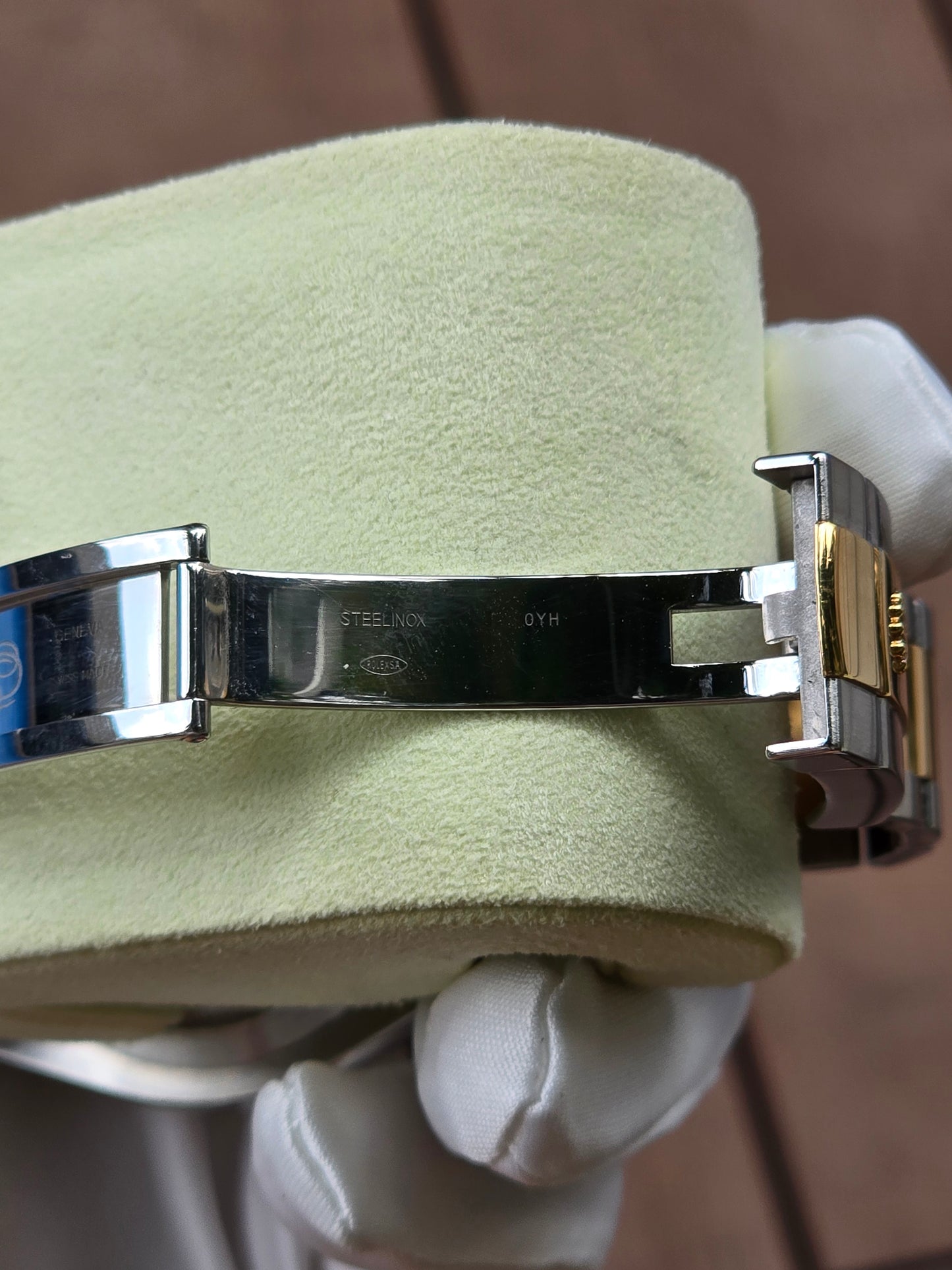 Rolex Datejust 116333 'Wimbledon' Two-Tone