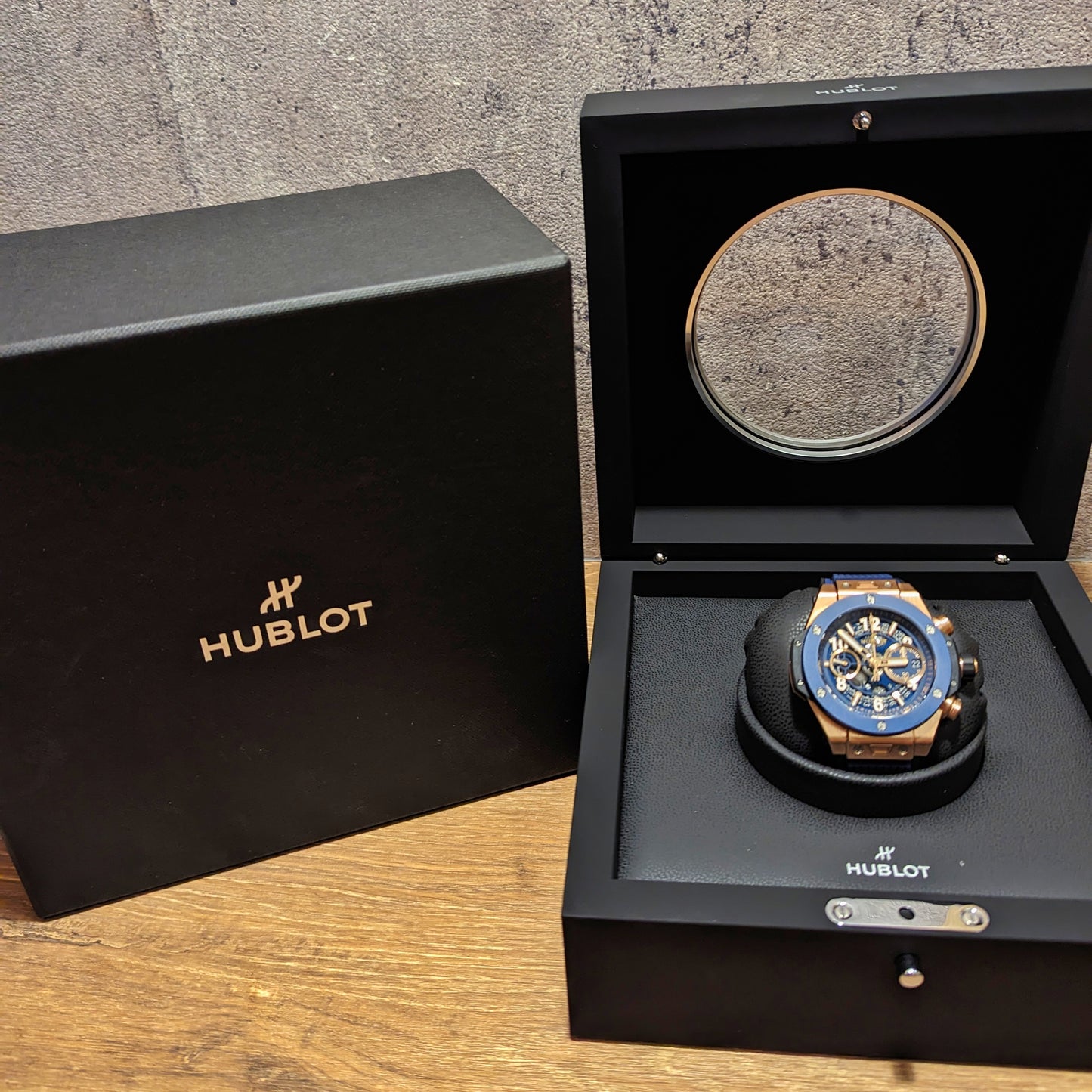 Hublot Big Bang Unico 441.OL.5181.RX King Gold Blue Ceramic