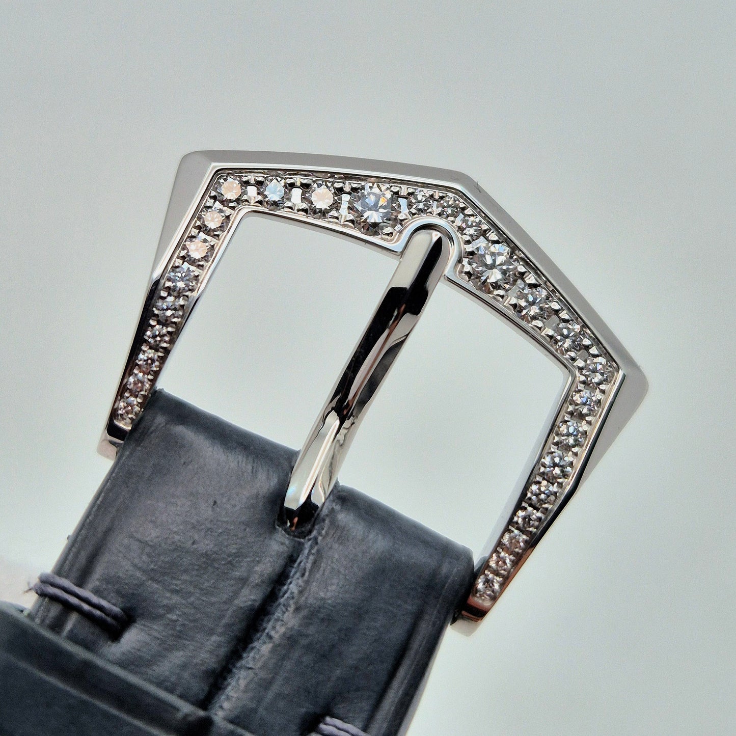 Patek Philippe World Time 7130G-016 'Blue Guilloché Diamond Bezel'