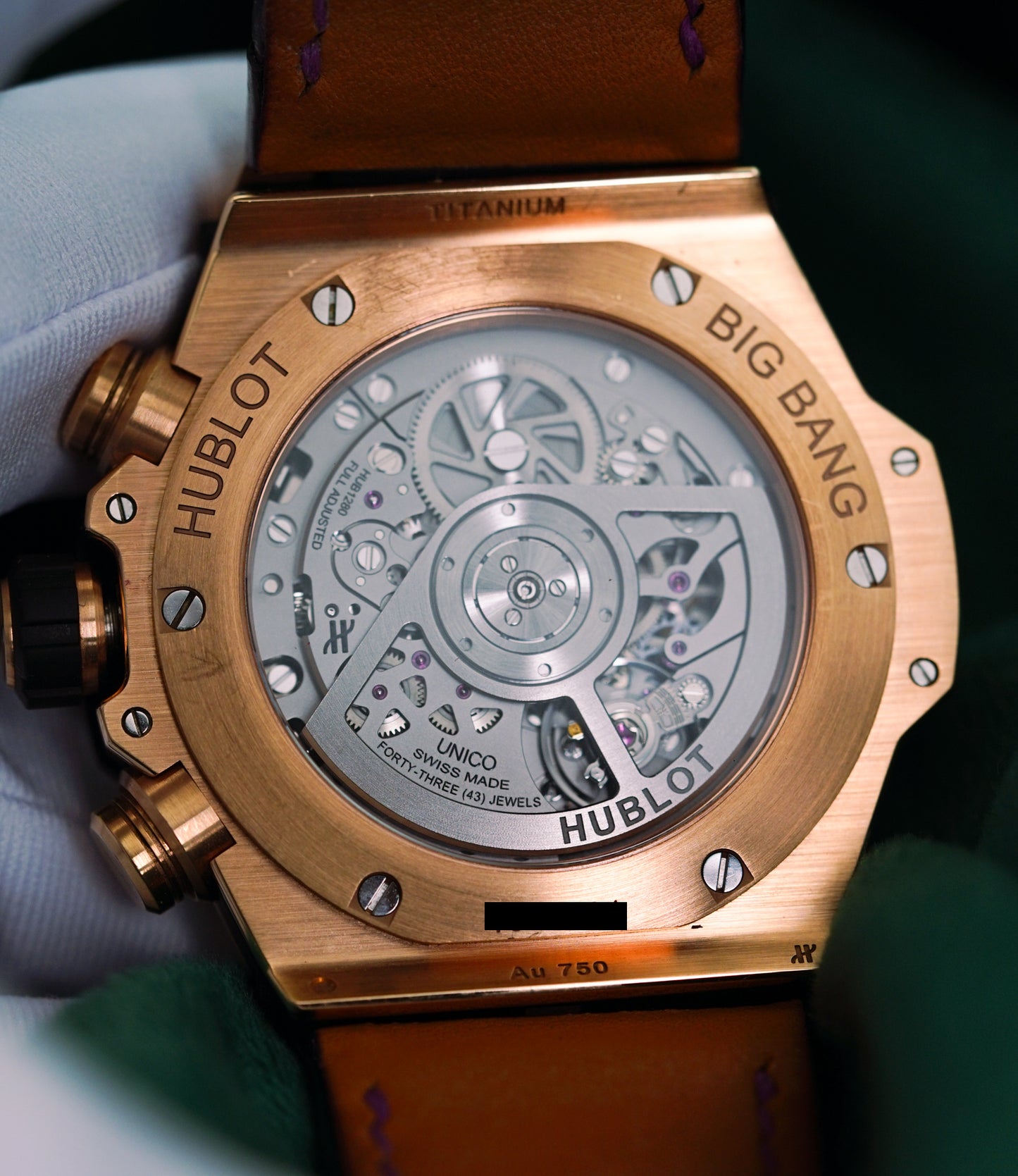 Hublot Big Bang Unico 421.OM.1180.RX King Gold 44mm Black Ceramic