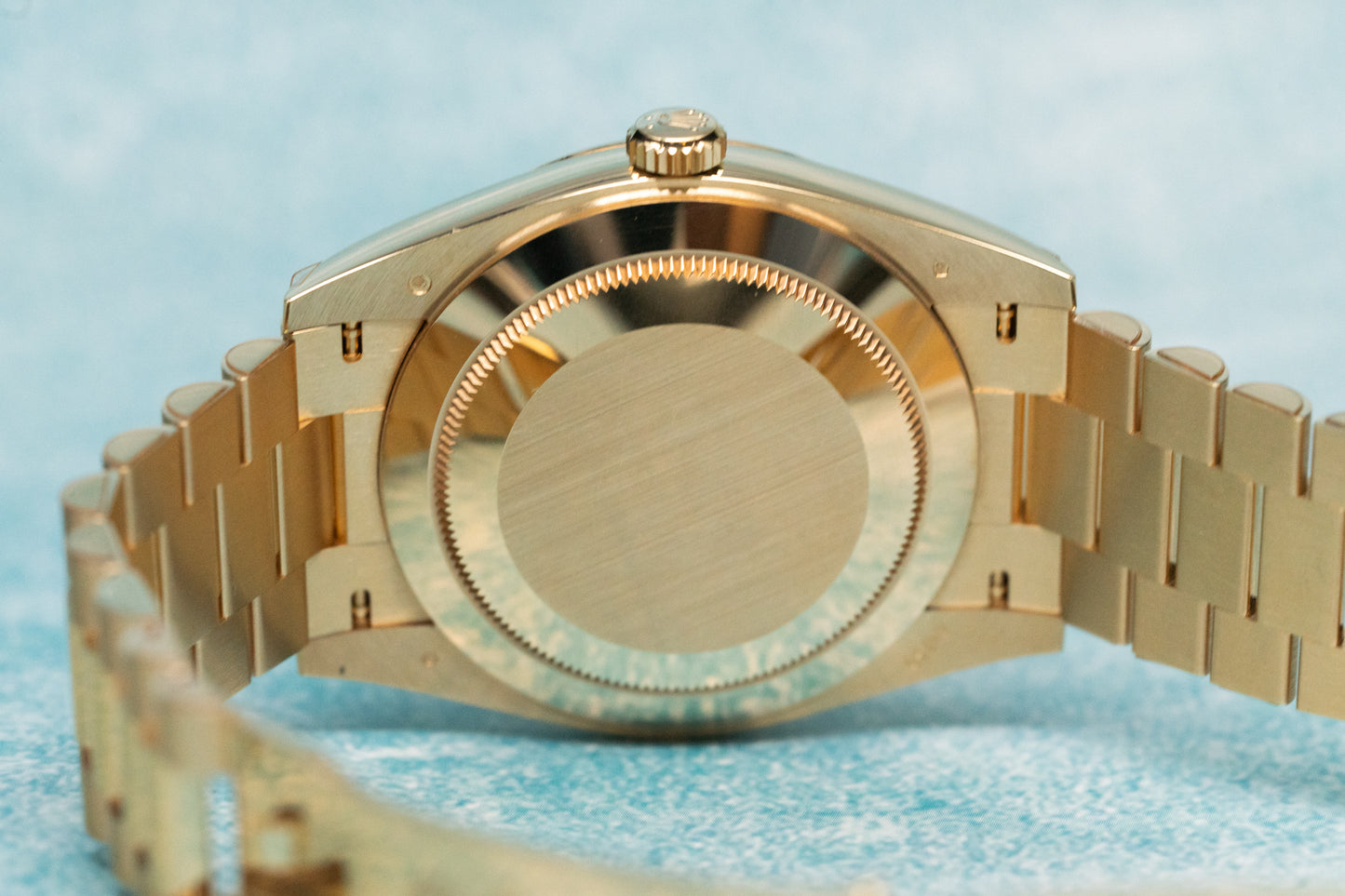 Rolex Day-Date 40 Reference 228238 Presidential Timepiece in Champagne Yellow (2023)