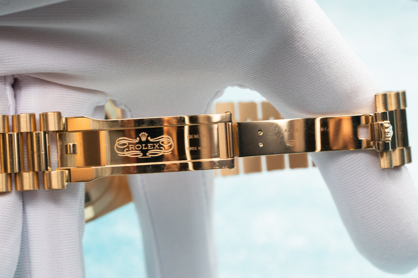 Rolex Day-Date 40 Reference 228238 Presidential Timepiece in Champagne Yellow (2023)