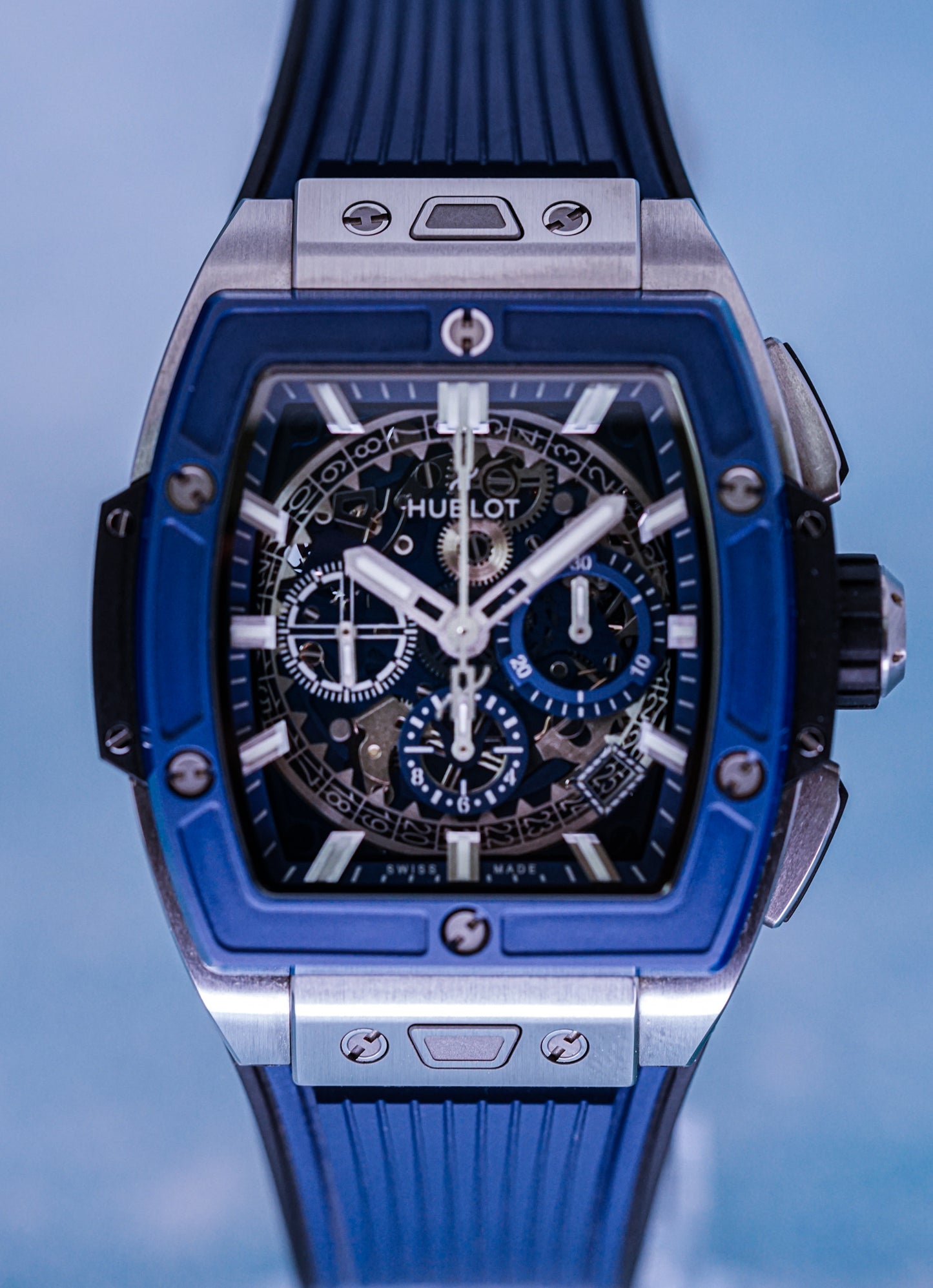 Hublot Spirit of Big Bang Unico 642.NL.7170.RX 'Blue Ceramic Chronograph'