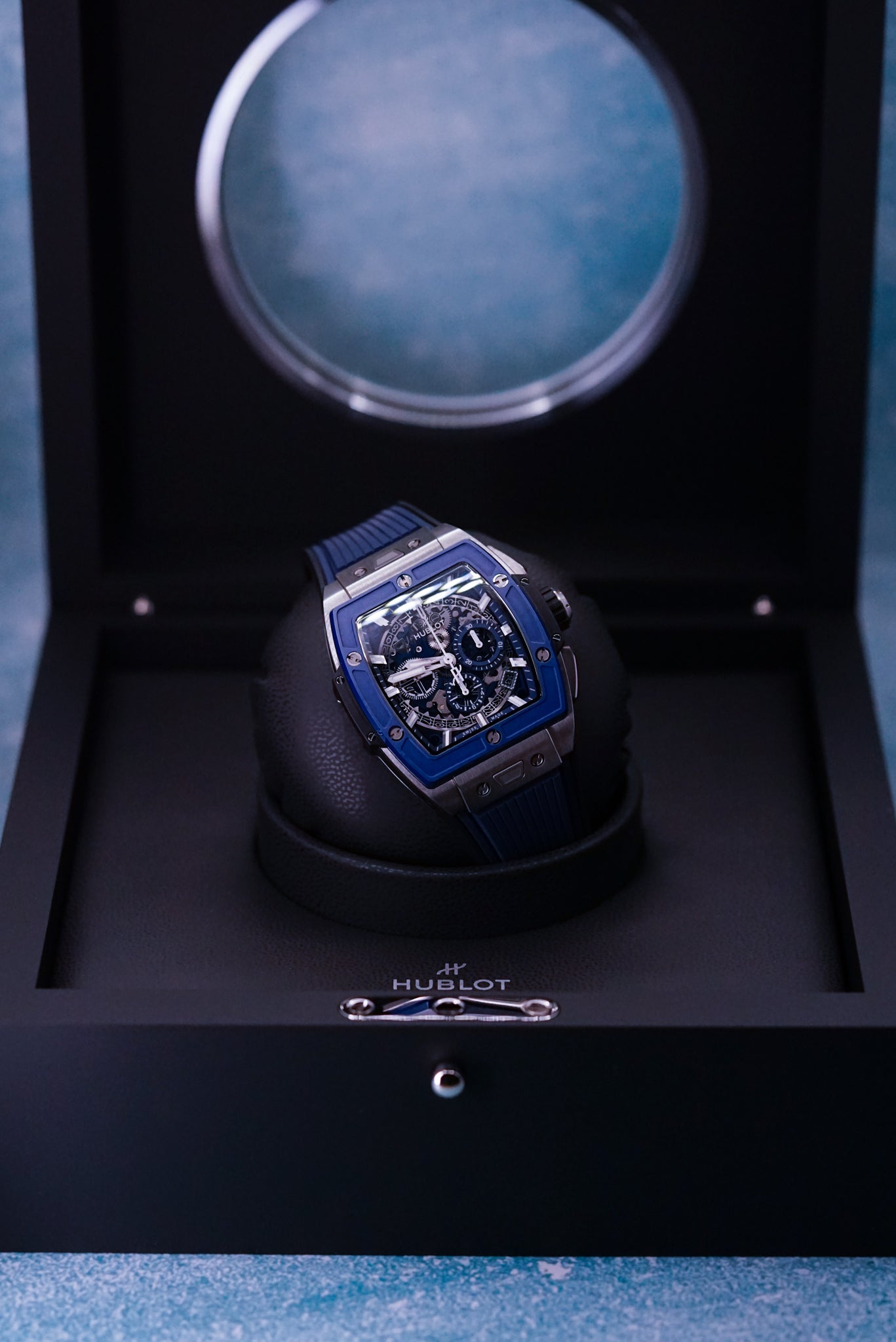 Hublot Spirit of Big Bang Unico 642.NL.7170.RX 'Blue Ceramic Chronograph'