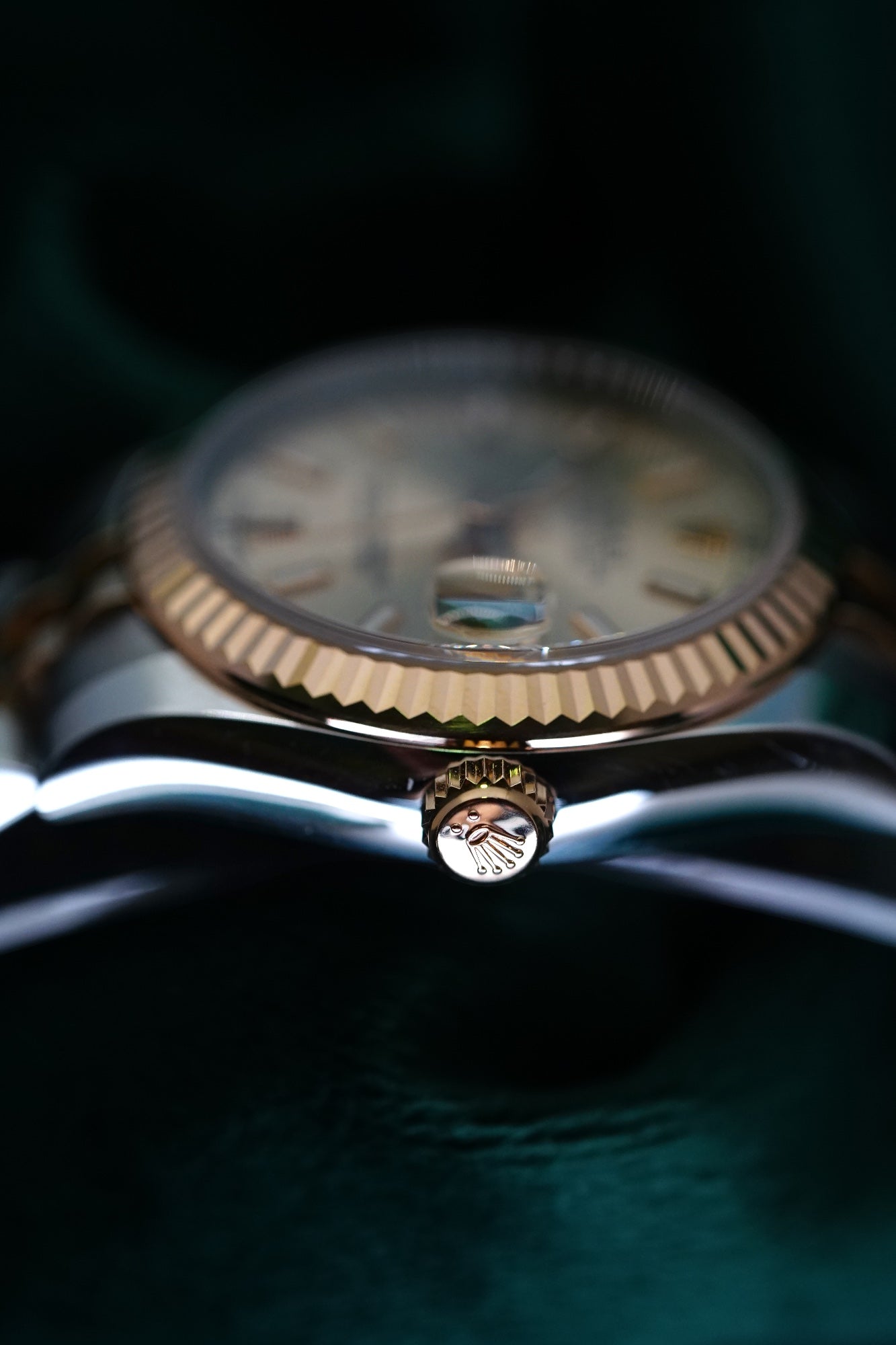 Rolex Datejust 31 FULL SET Ladies Pink Dial Two-tone Everose 18c Fluted Bezel 178271
