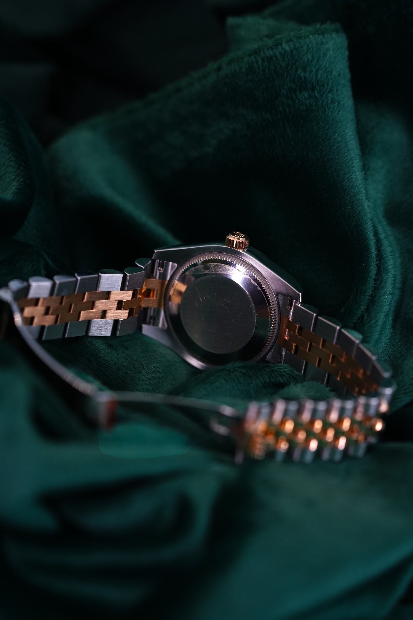 Rolex Datejust 31 FULL SET Ladies Pink Dial Two-tone Everose 18c Fluted Bezel 178271