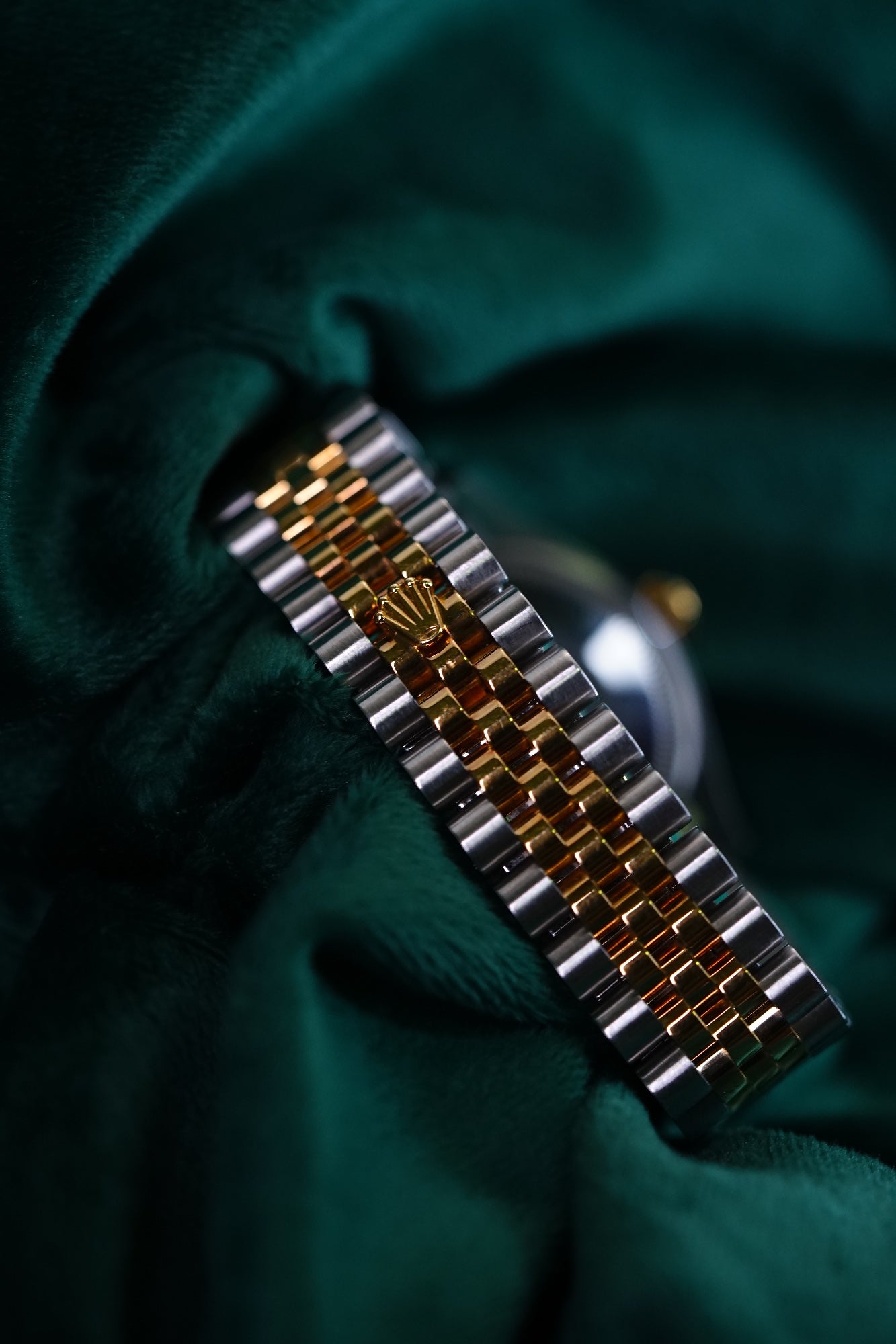 Rolex Datejust 31mm Two-Tone Yellow Gold 10P Diamond 18 carat Gold COMPLETE 278273