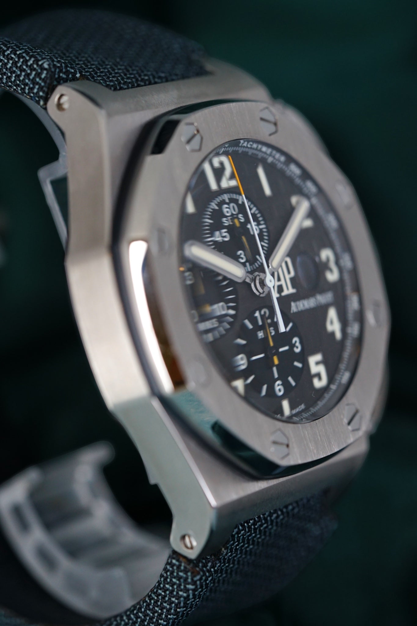 Audemars Piguet Royal Oak Offshore Chronograph T3 MOST 'Badass' Royal Oak Ever. 250 COLLECTOR's Gem LIMITED EDITION, TITANIUM CHRONOGRAPH WRISTWATCH WITH DATE