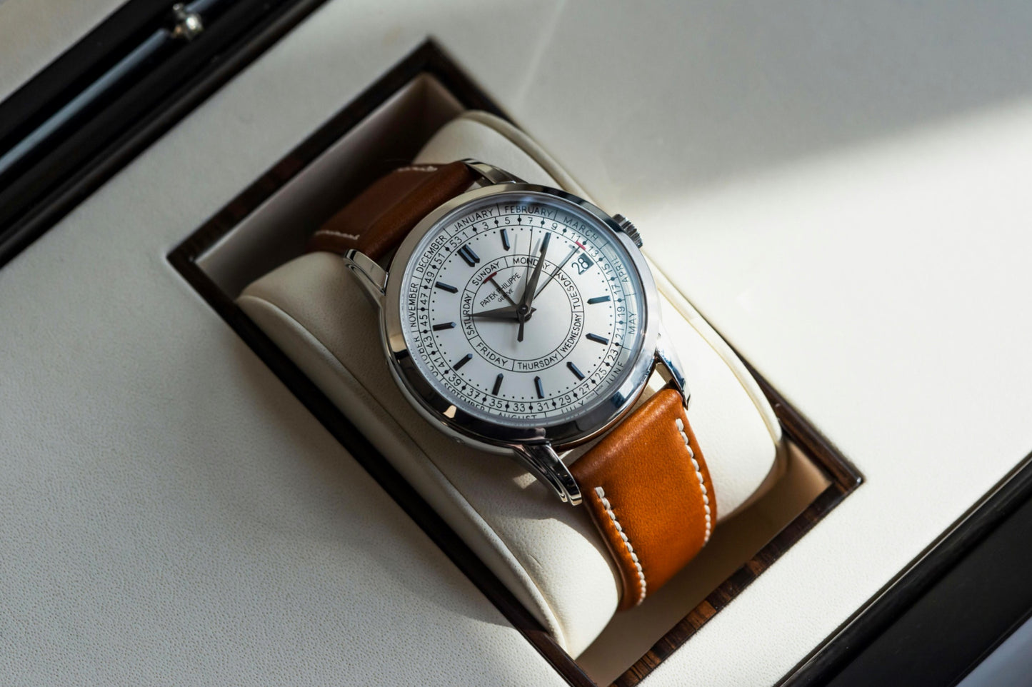 Patek Philippe Calatrava Weekly Calendar, Reference 5212a-001 | a Masterpiece Handwritten Stainless Steel Annual Calendar Wristwatch With Weekly Calendar