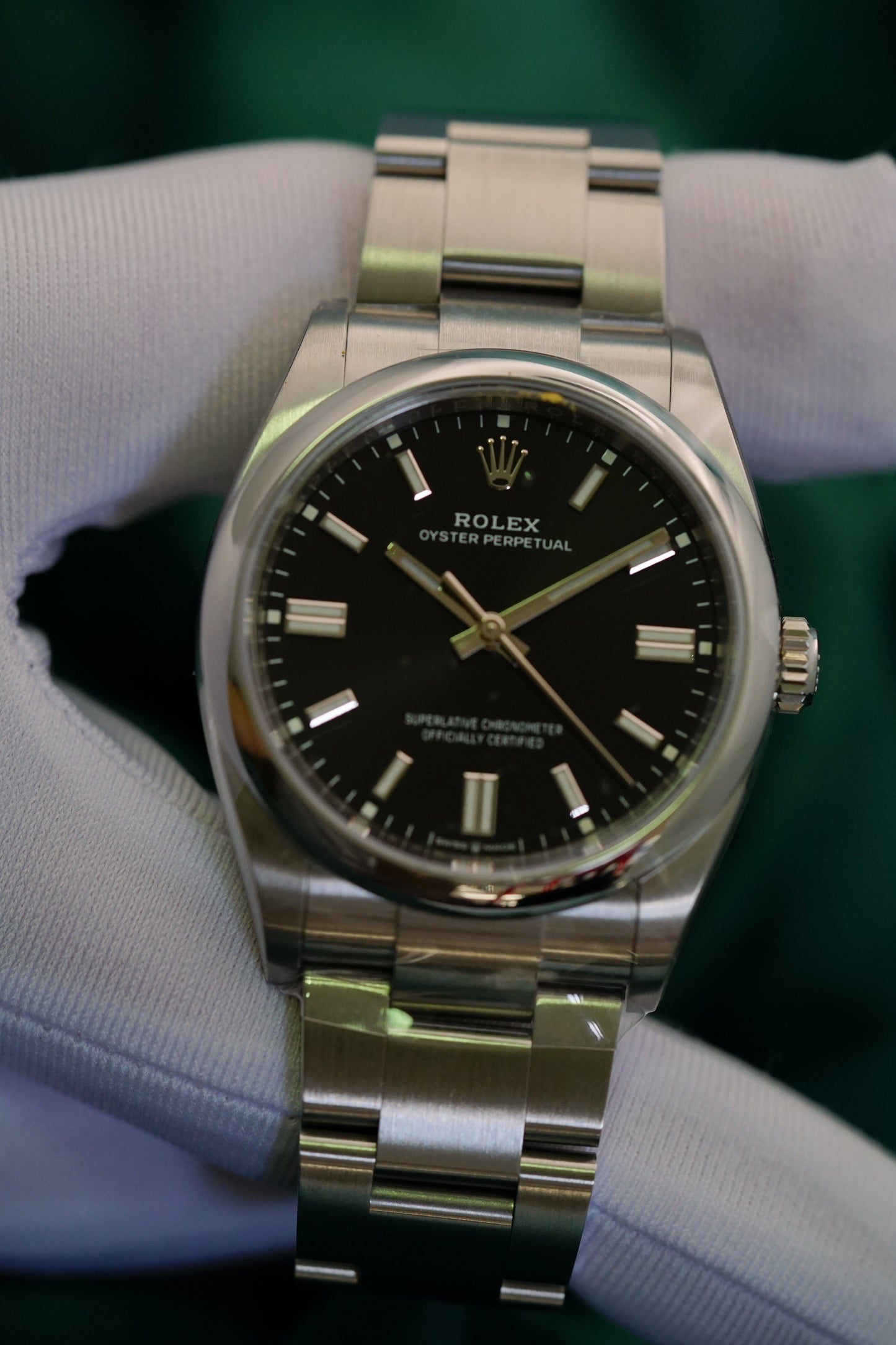 Rolex Oyster Perpetual 36 Black 2022 Unworn