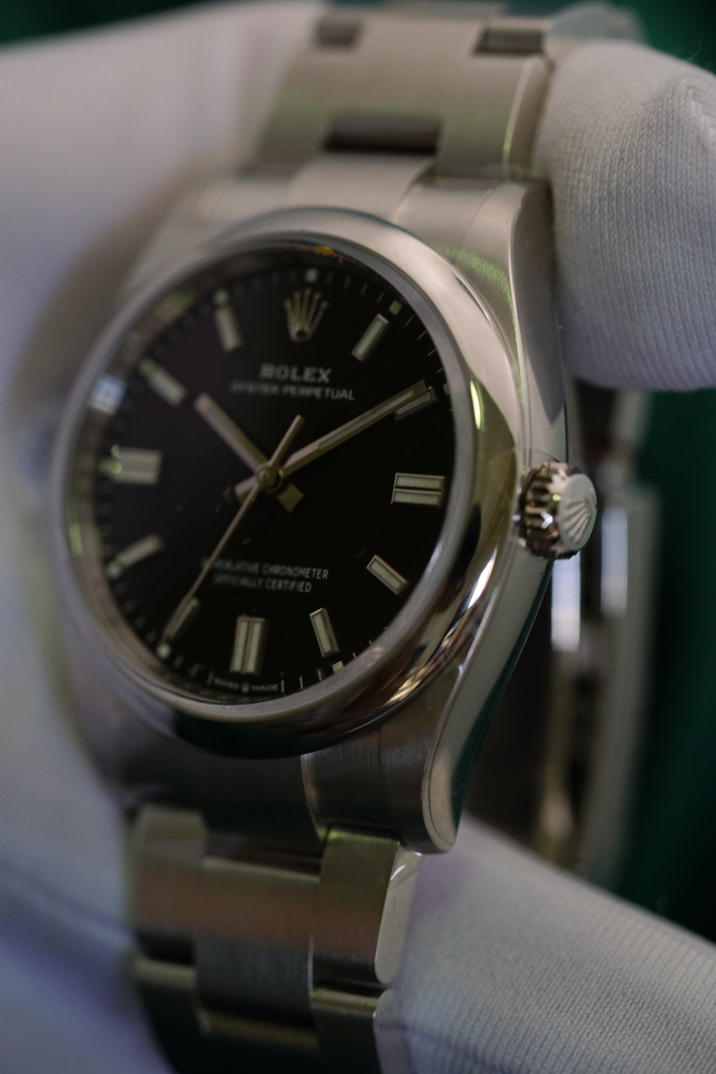Rolex Oyster Perpetual 36 Black 2022 Unworn