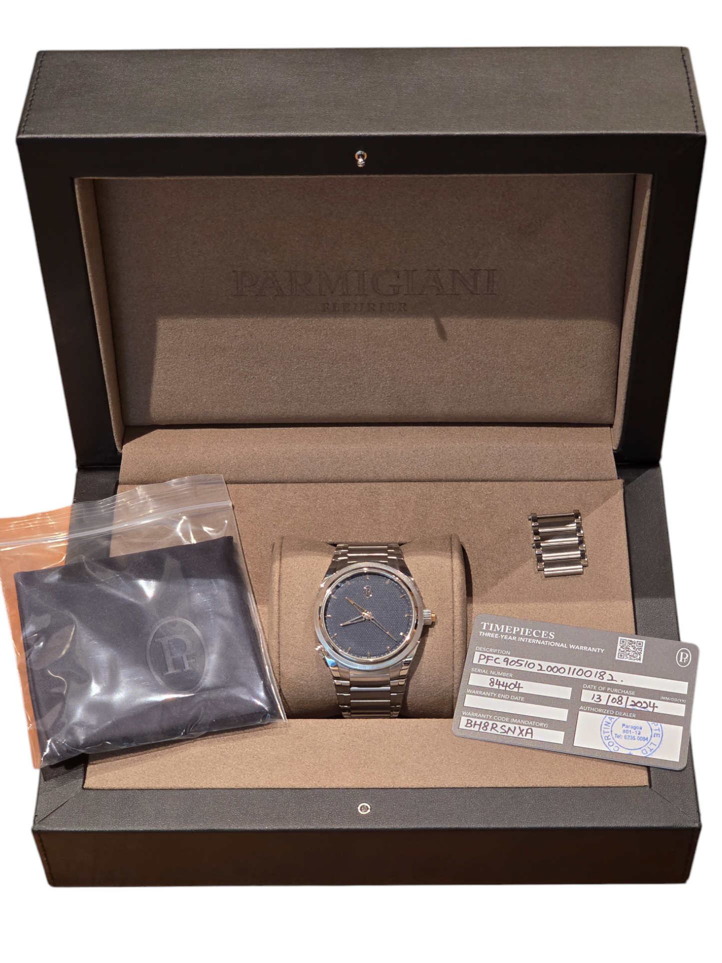 PARMIGIANI FLEURIER TONDA PF GMT RATTRAPANTE REF. PFC905-1020001-100182 