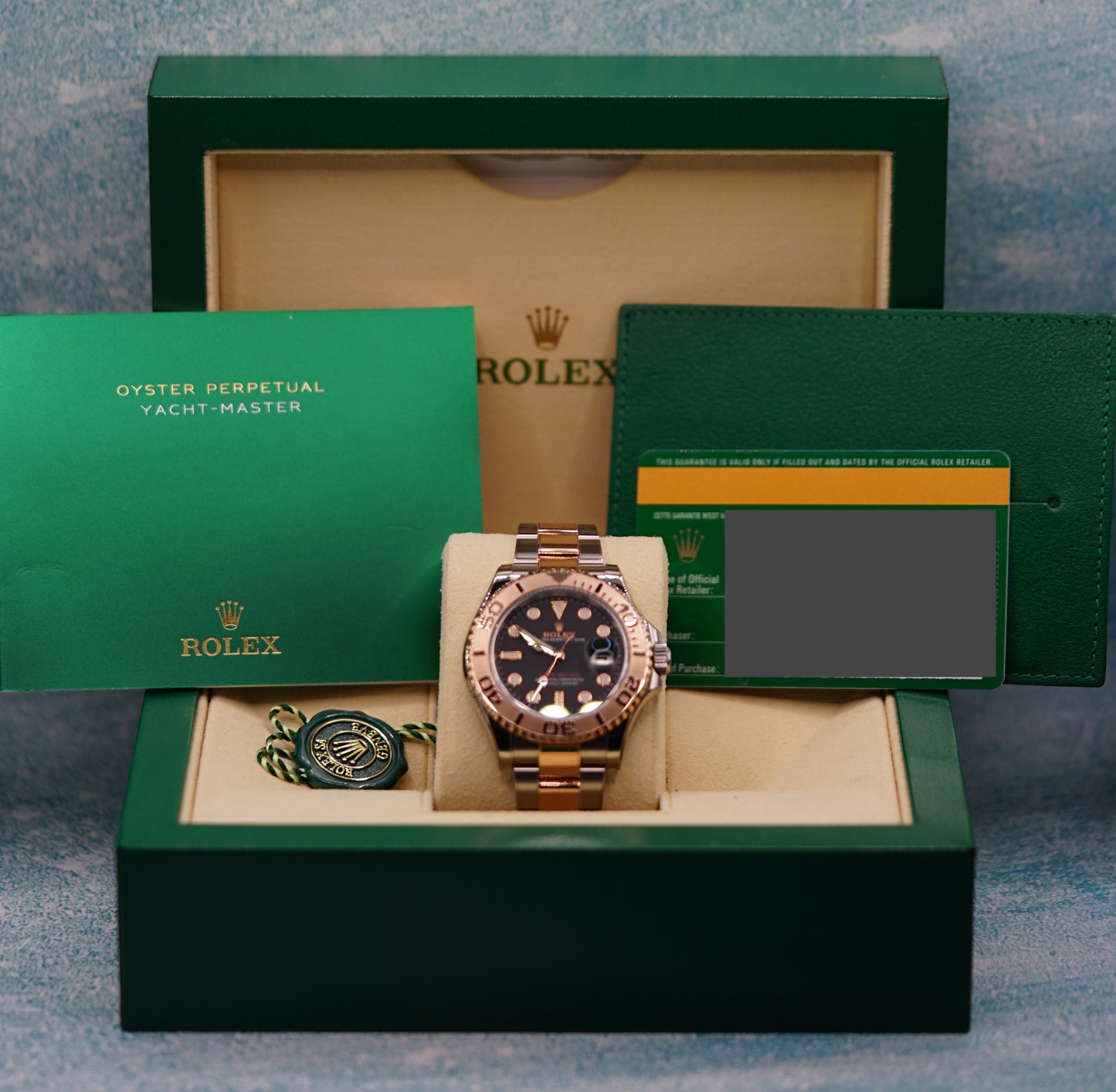 Rolex Yacht-Master 40 Two-Tone EVEROSE GOLD LNIB COMPLETE Protective Stickered 40m Reference 126621