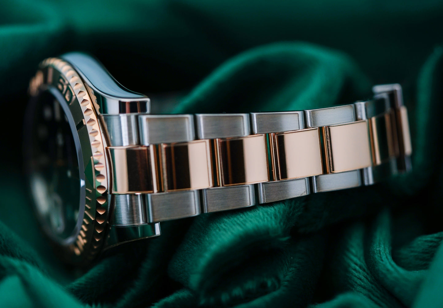 Rolex Yacht-Master 40 Two-Tone EVEROSE GOLD LNIB COMPLETE Protective Stickered 40m Reference 126621