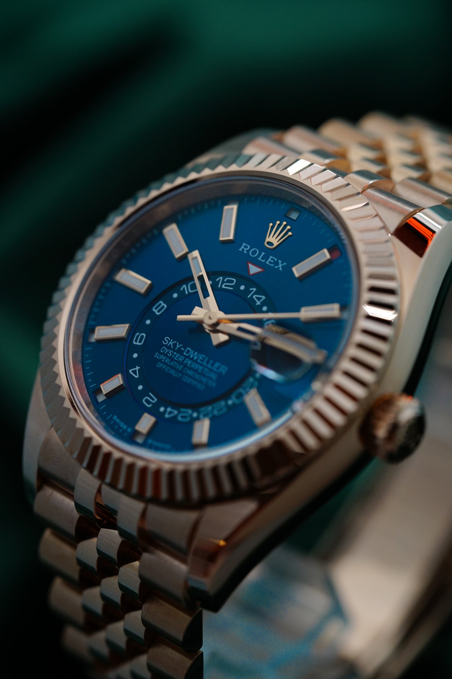 Rolex Sky-Dweller 336935 'Everose Blue' Jubilee