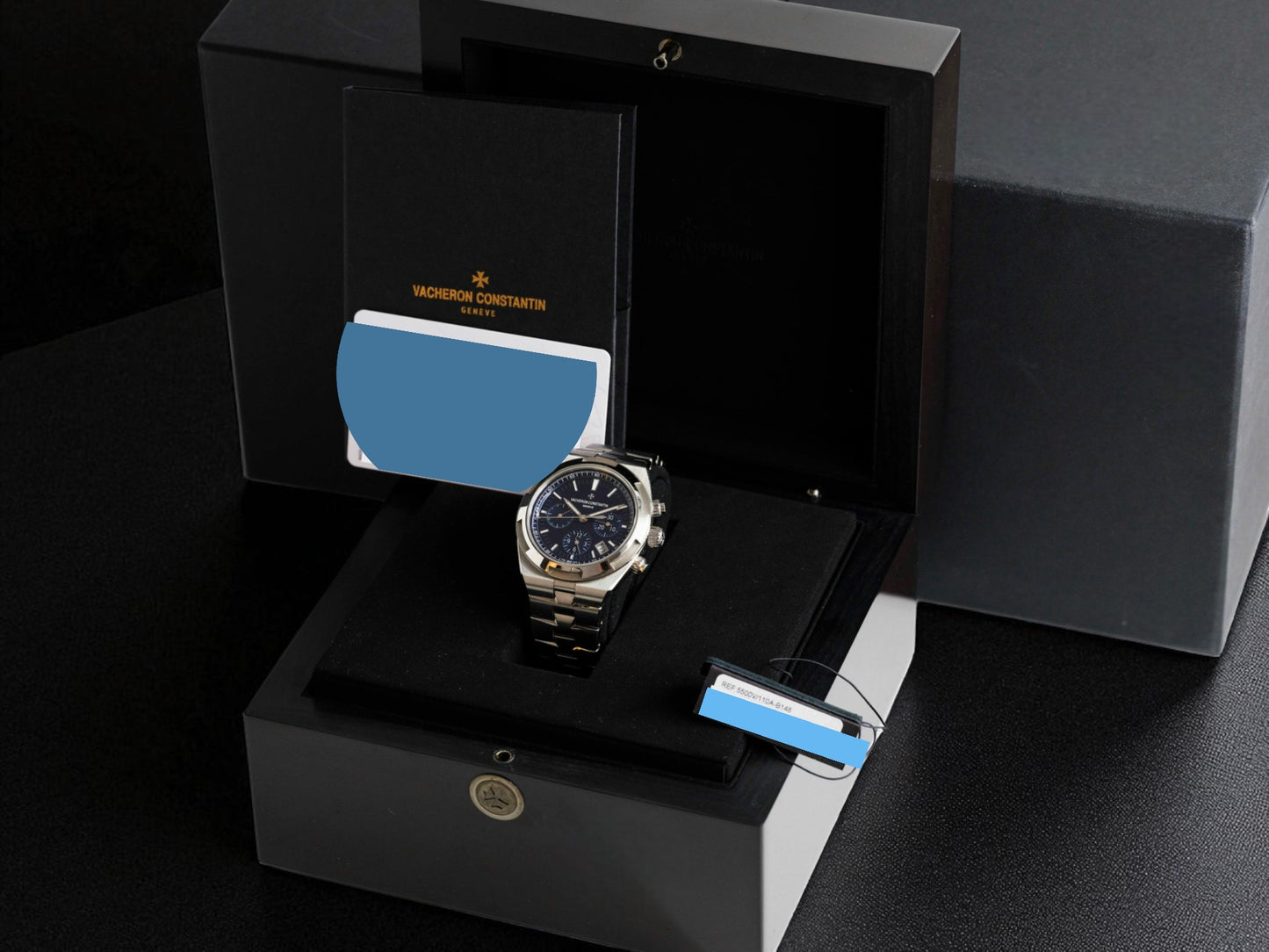 Vacheron Constantin Overseas Chronograph VC Overseas 5500V Blue Dial Chronograph Automatic