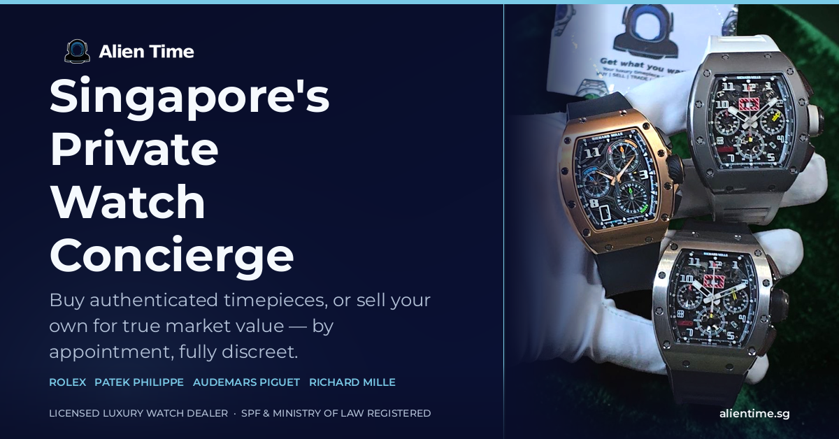 Best Place to Buy & Sell Luxury Watches Singapore | Luxury Concierge ...