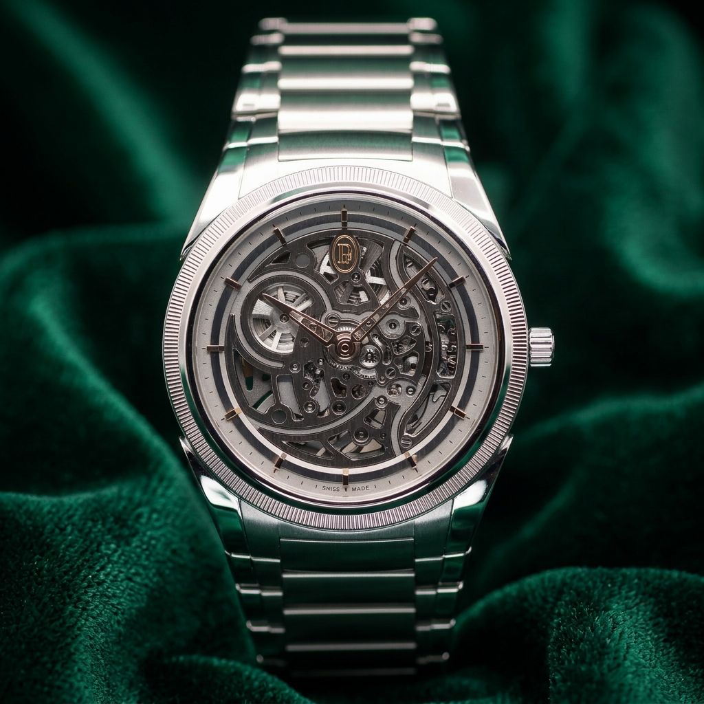 Parmigiani Fleurier Platinum Tonda PF | Reference PFC912-1020001-100182 | A Skeletonised Platinum Wristwatch