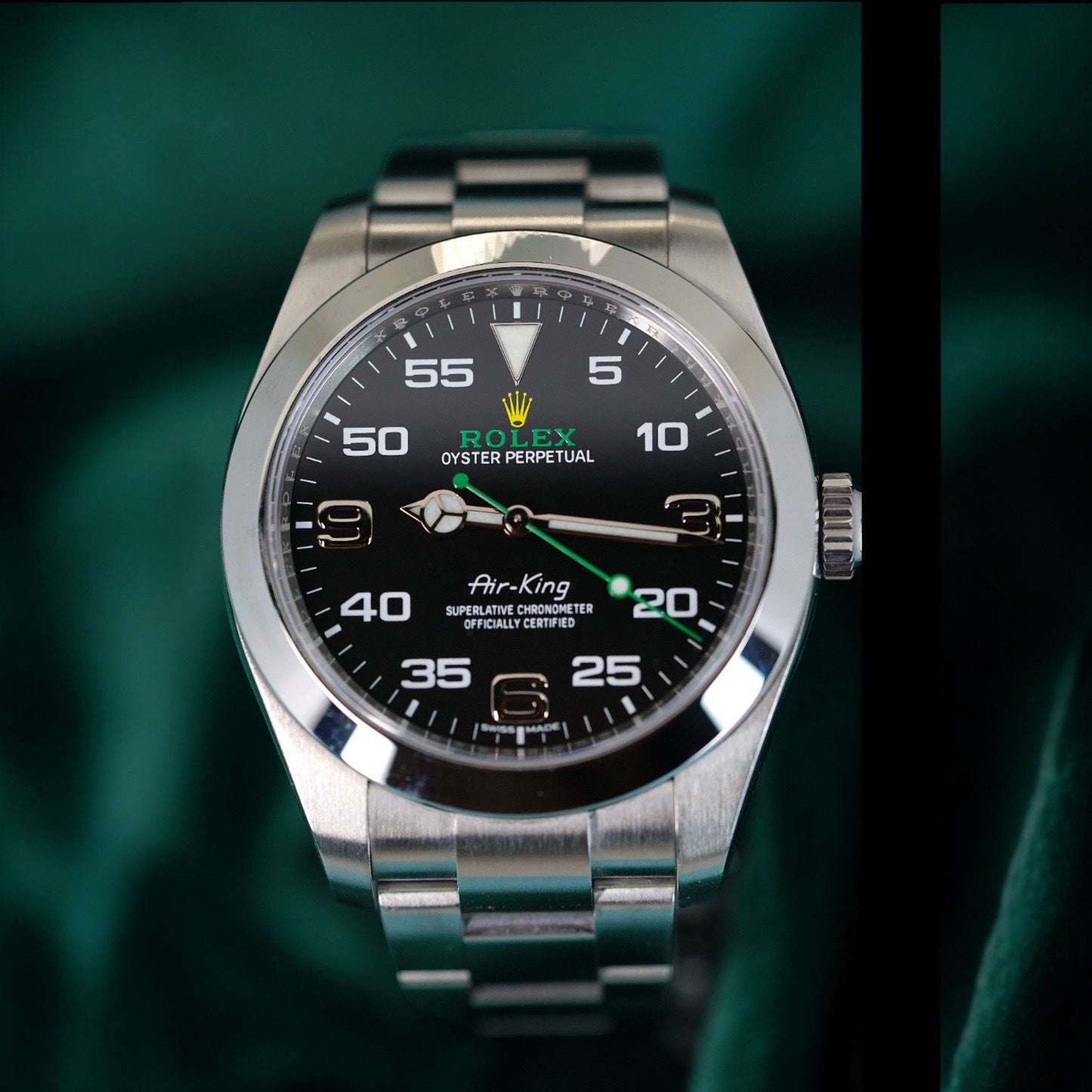 Rolex
Air-King Reference 116900, Oystersteel automatic wristwatch with Oyster bracelet