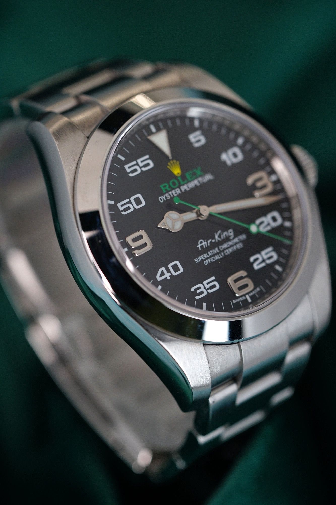 Rolex
Air-King Reference 116900, Oystersteel automatic wristwatch with Oyster bracelet