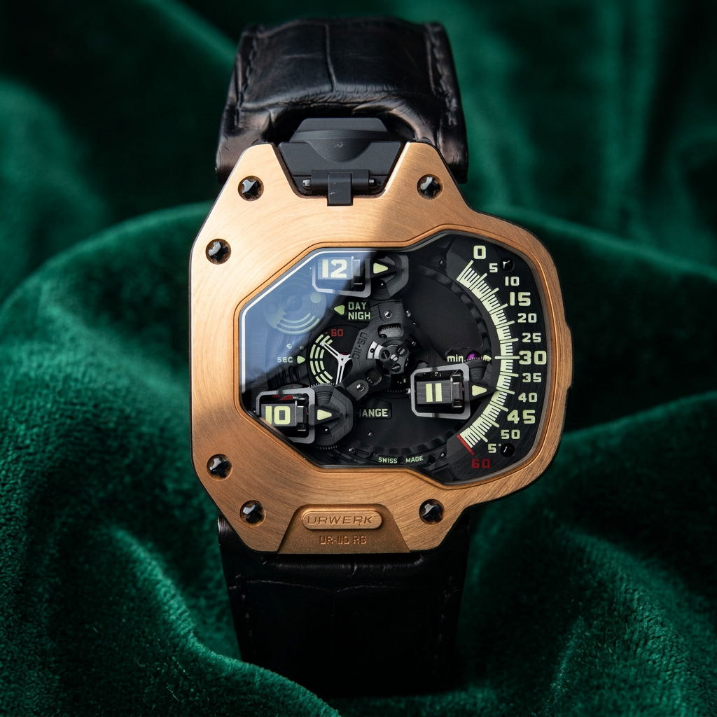 Urwerk UR-110 Titanium with Rotating Satellites