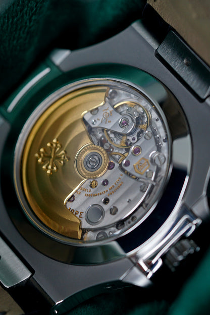 Patek Philippe | Reference 5726A-001 | A Stainless Steel Automatic Annual Calendar Moon Phases Wristwatch