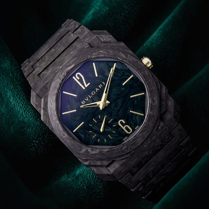 Bvlgari Octo Finissimo | Ref 103779 | A Rare Gold Carbon Ultra-thin Wristwatch