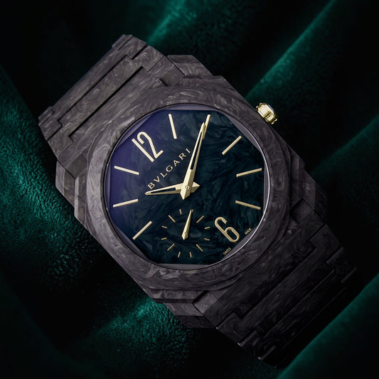 Bvlgari Octo Finissimo | Ref 103779 | A Rare Gold Carbon Ultra-thin Wristwatch