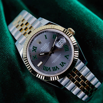 Rolex Datejust | Ref 126333 | A Distinctive Gray Wimbledon dial on a Jubilee Bracelet wristwatch