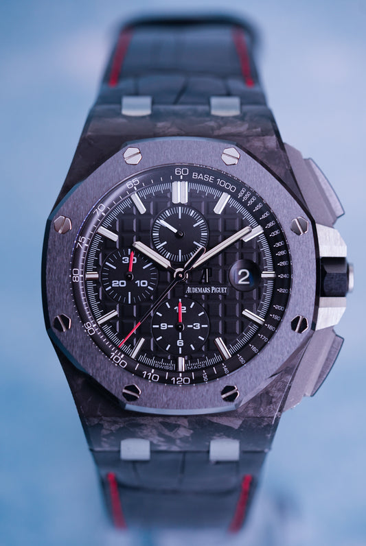 Audemars Piguet Royal Oak Offshore Chronograph 44mm Forged Carbon ref. 26400AU "An unmissable favourite", Reference: 26400AU.OO.A002CA.01