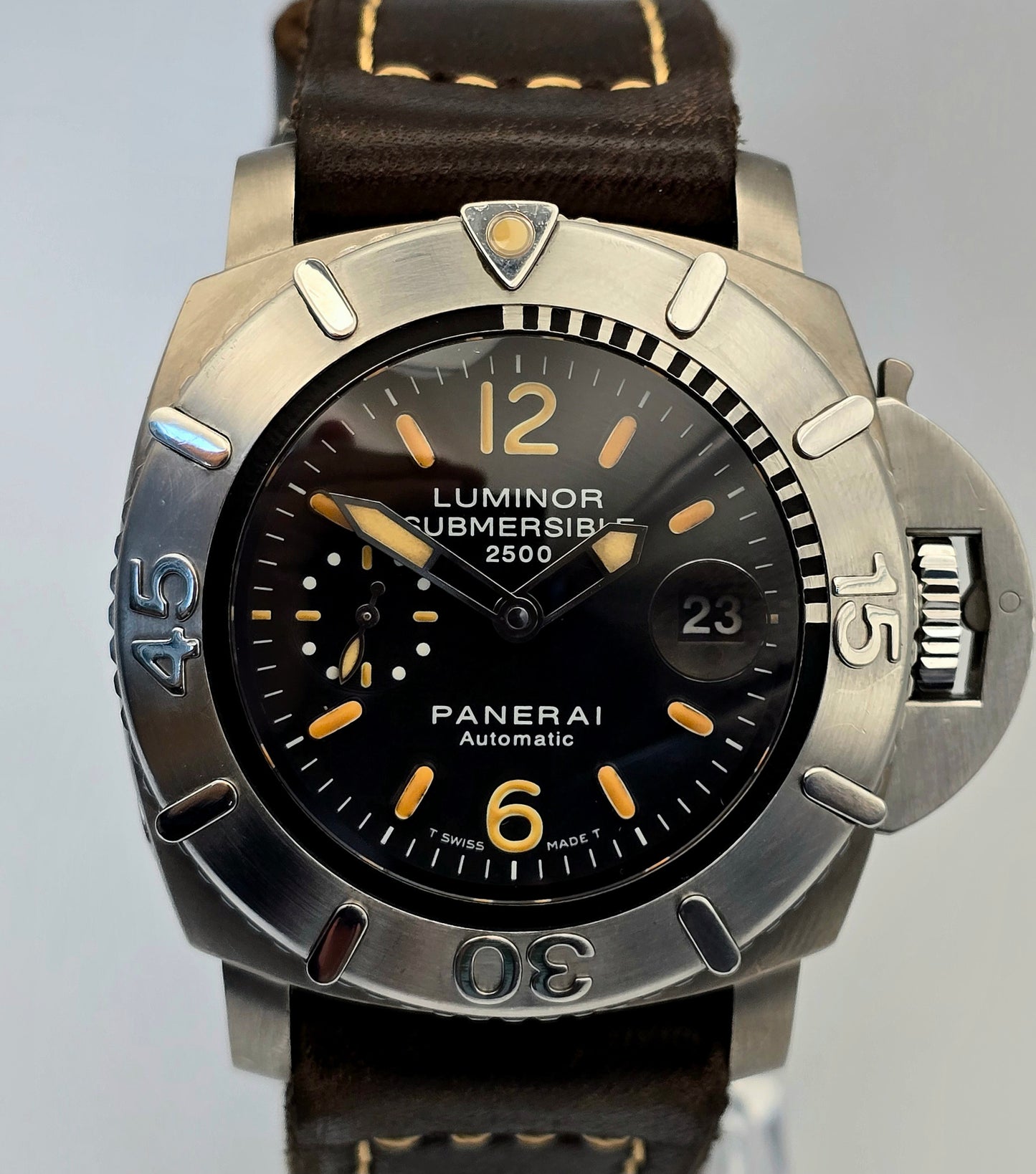 FULL SET Panerai Luminor Submersible 2500m 47mm Mens Watch PAM00194 with Box and Papers